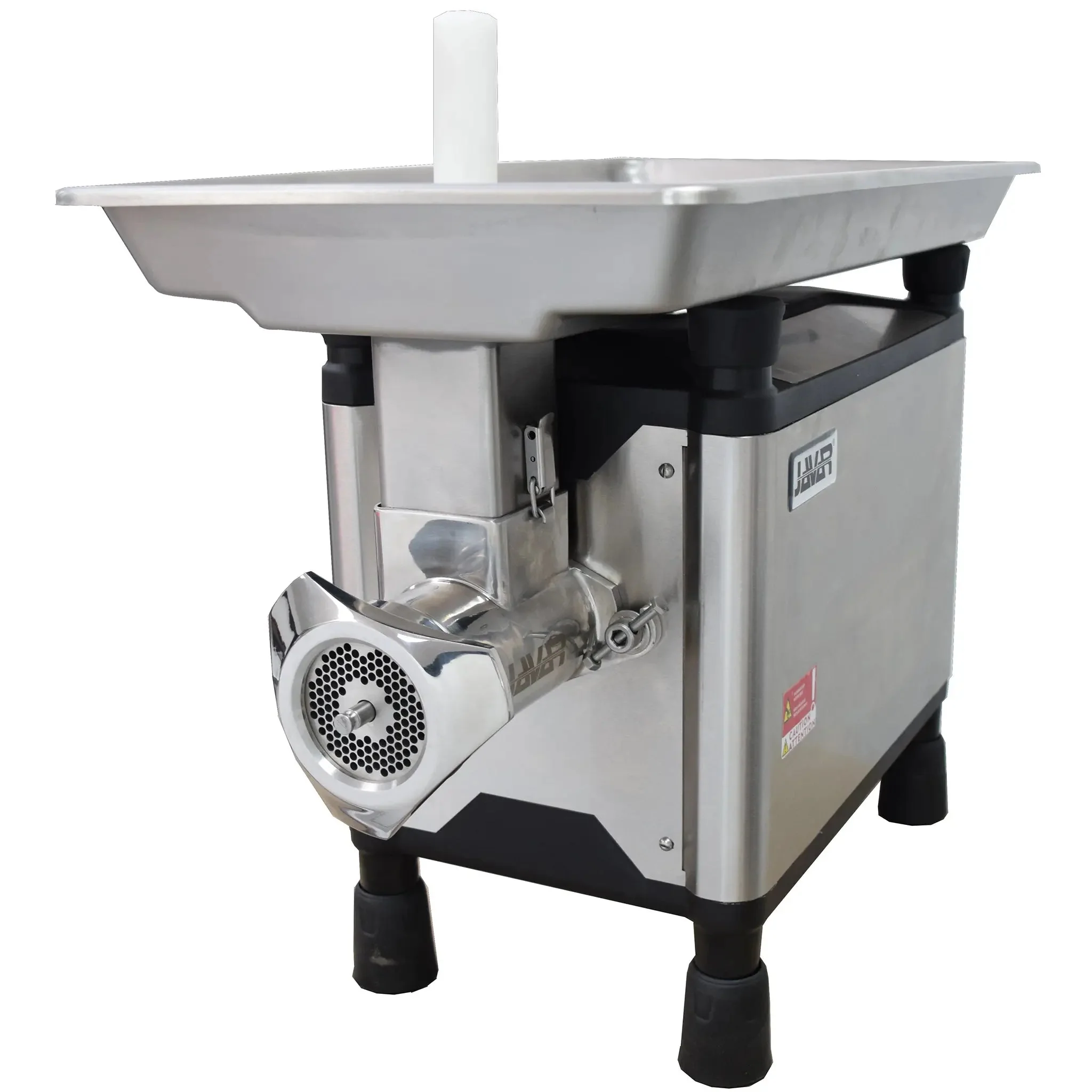 Javar MC22 Size 22 Meat Grinder - Large 27.5" x 15.3" Feeding Pan, 2 HP, 120V - Image 2