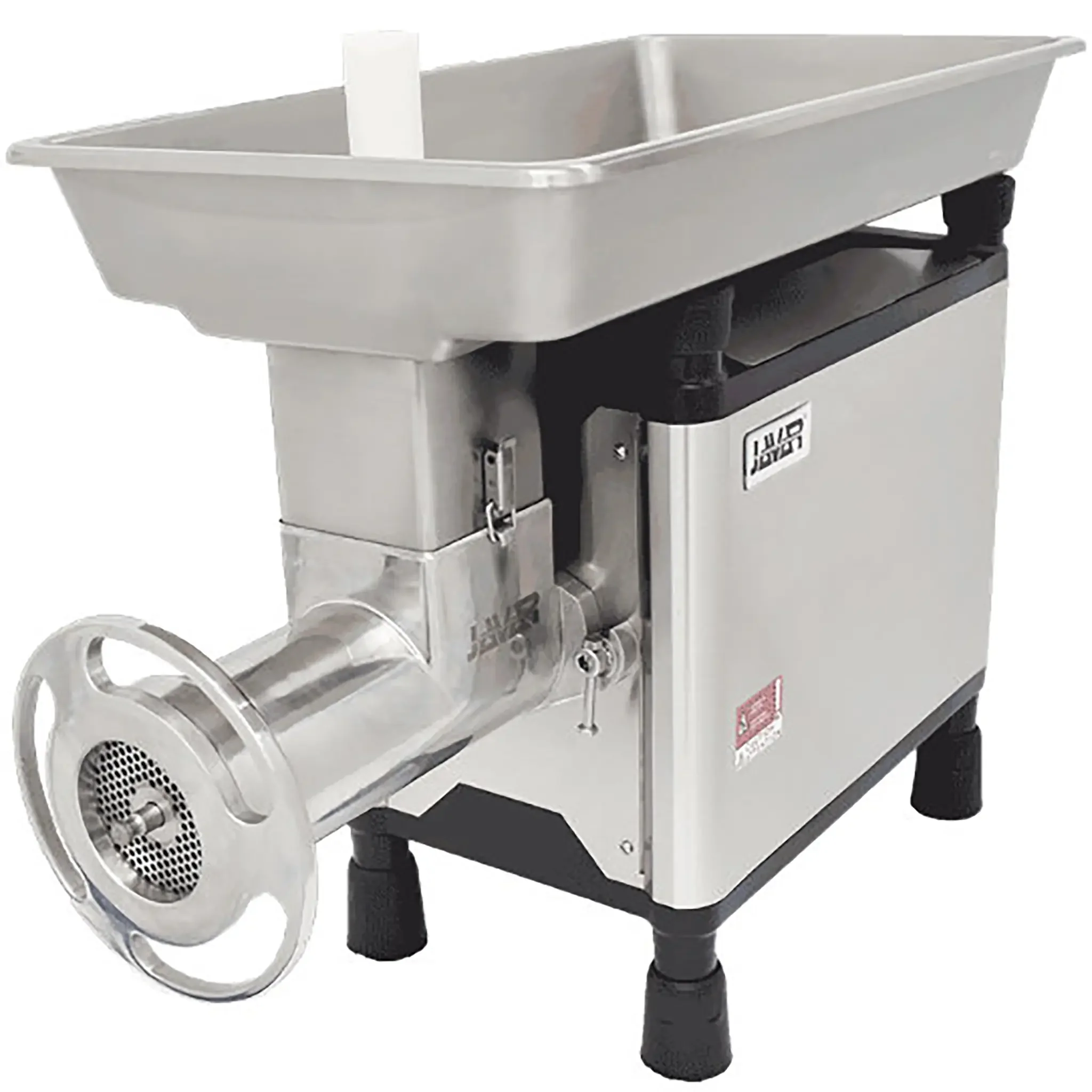 Javar MC32M Size 32 Meat Grinder - Large 27.5" x 15.3" Feeding Pan, 3 HP, 220V