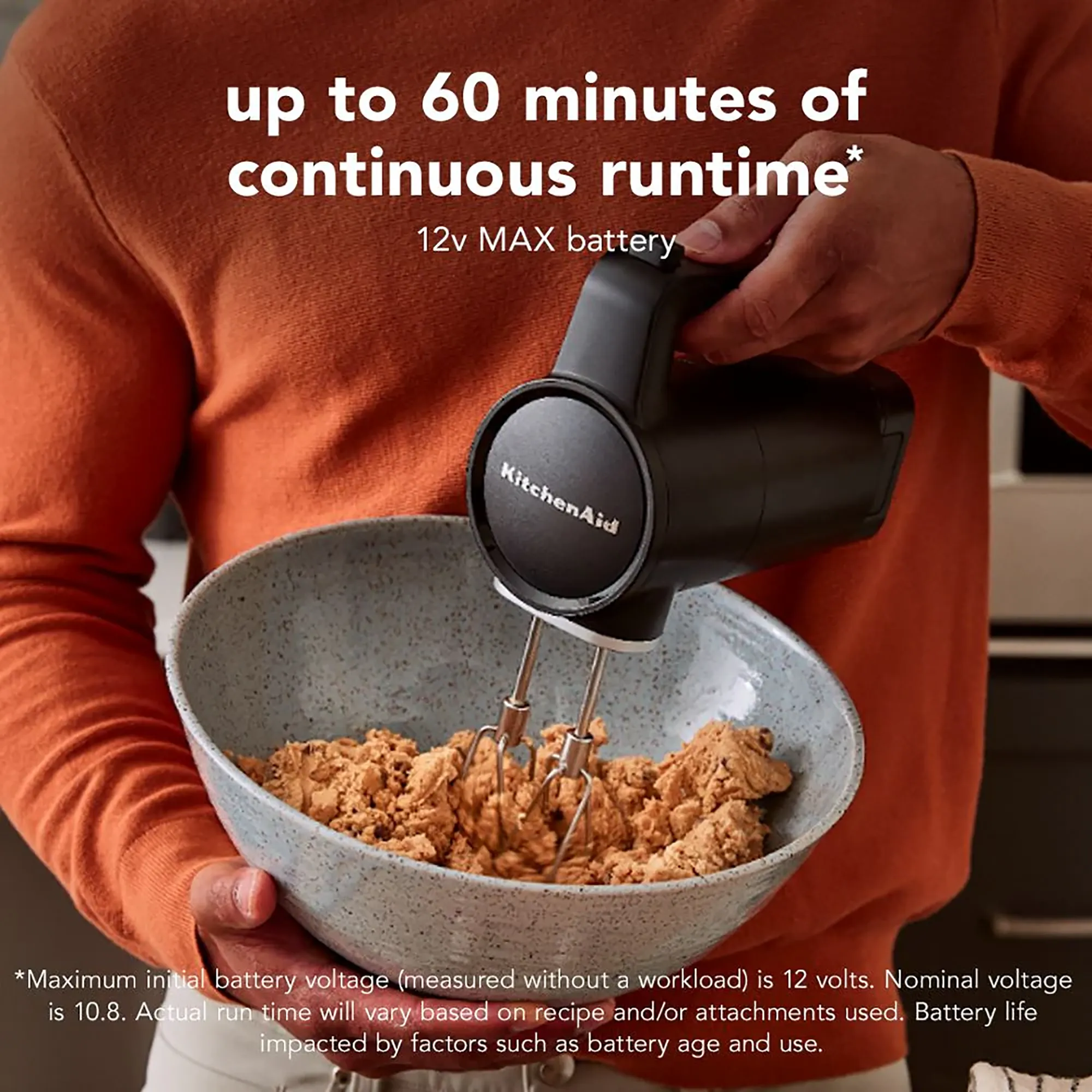 KitchenAid KHMR762BM 7-Speed Cordless Hand Mixer - Image 4