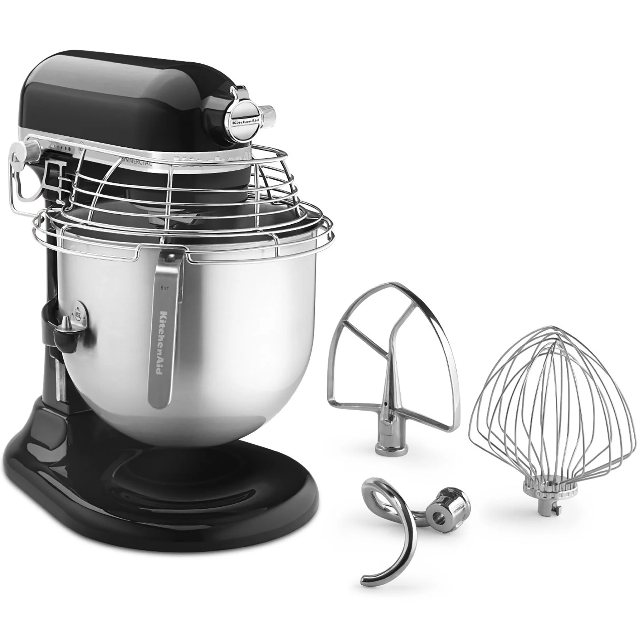 KitchenAid KSMC895OB Commercial Planetary Stand Mixer - 8 Qt Capacity, 110V-Single Phase - Image 4