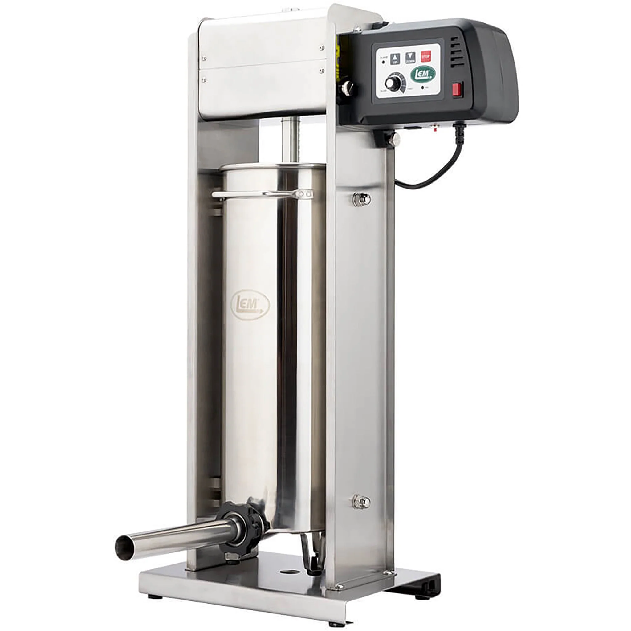 LEM 1217 Big Bite Electric 30LB Sausage Stuffer - Stainless Steel Stuffing Tubes