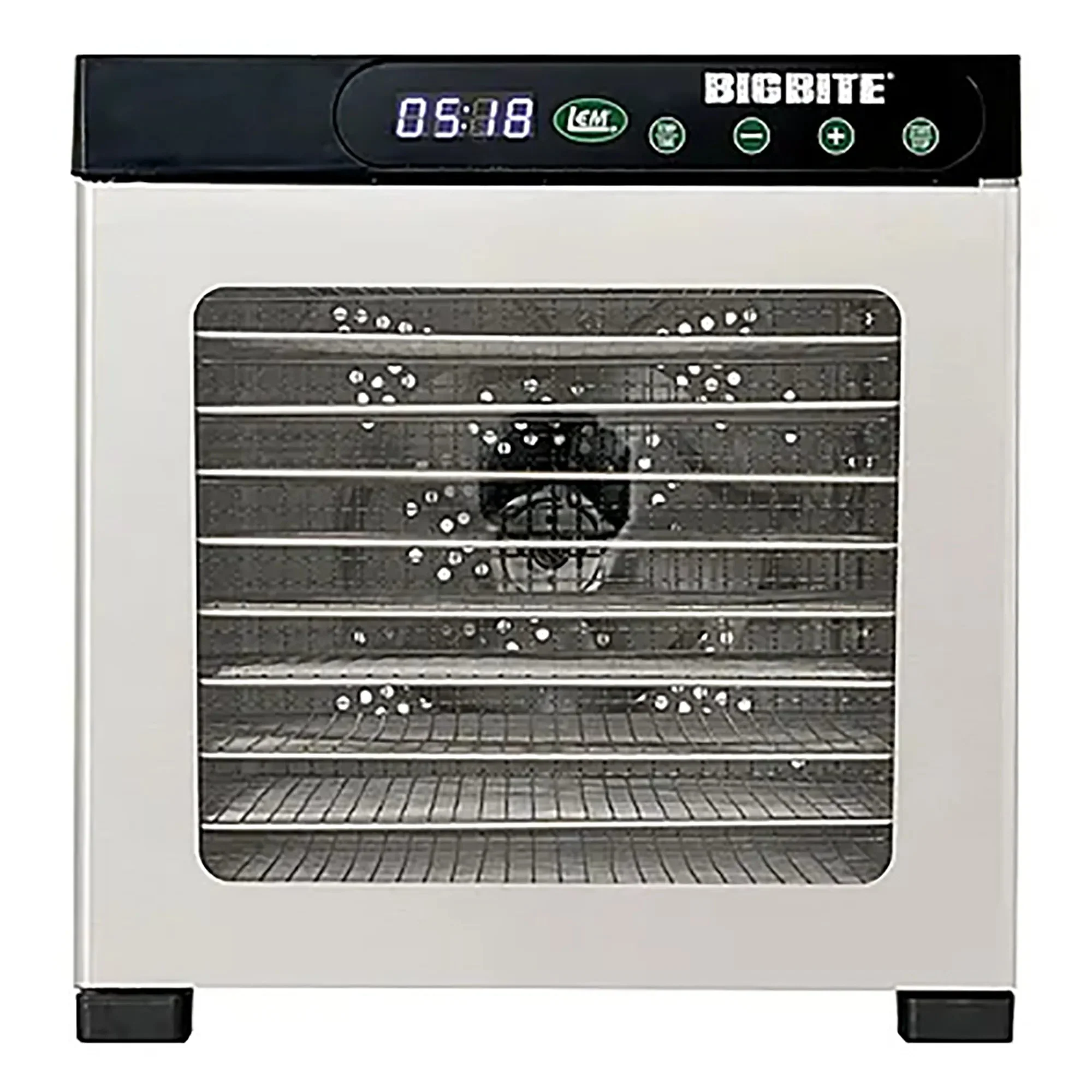 LEM 1731 BigBite 10-Tray Stainless Steel Dehydrator - Image 2