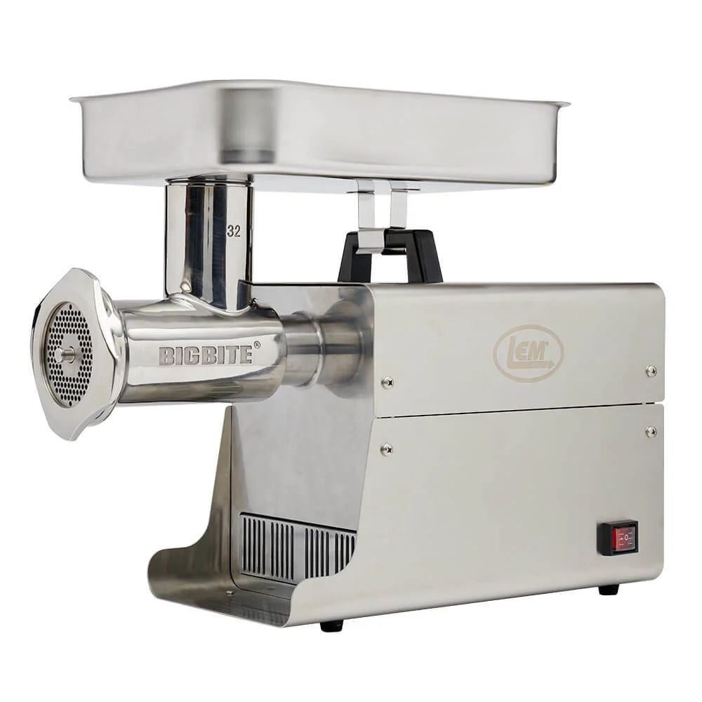 LEM 1782 Size 32 Big Bite Meat Grinder - 1.5 HP, 120V