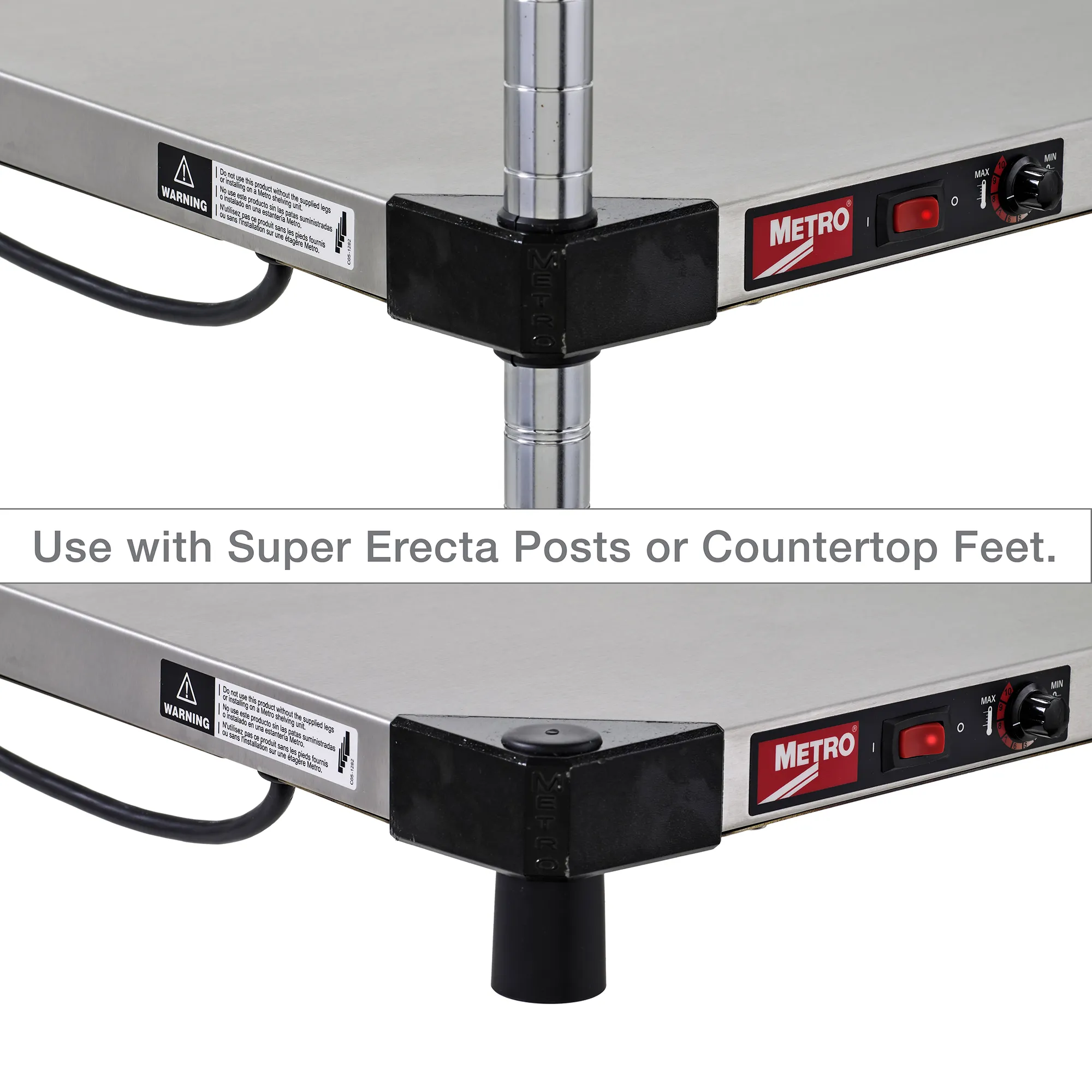 Metro HS1848 Countertop 48" Heated Shelf - Image 2