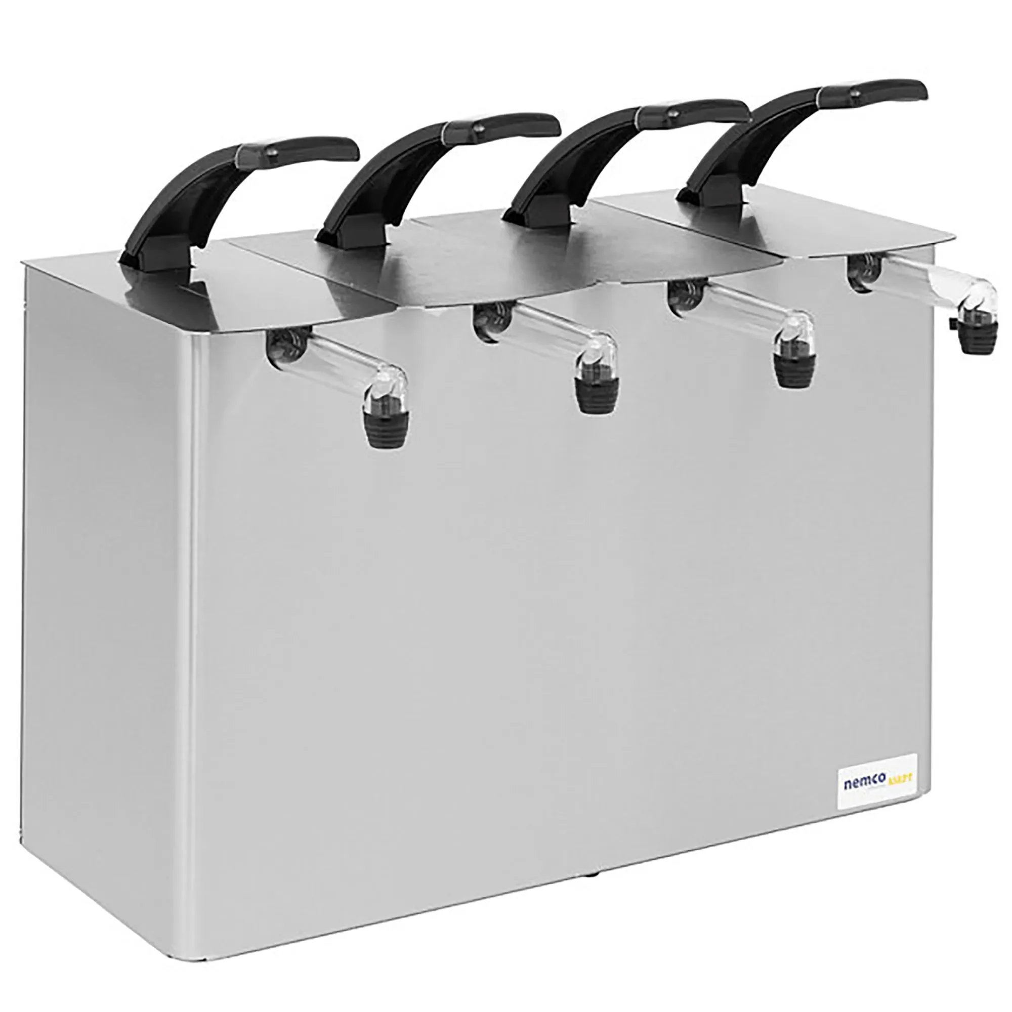 Nemco 10961 Single Stainless Steel Counter Top Dispenser - Various Configurations - Image 4