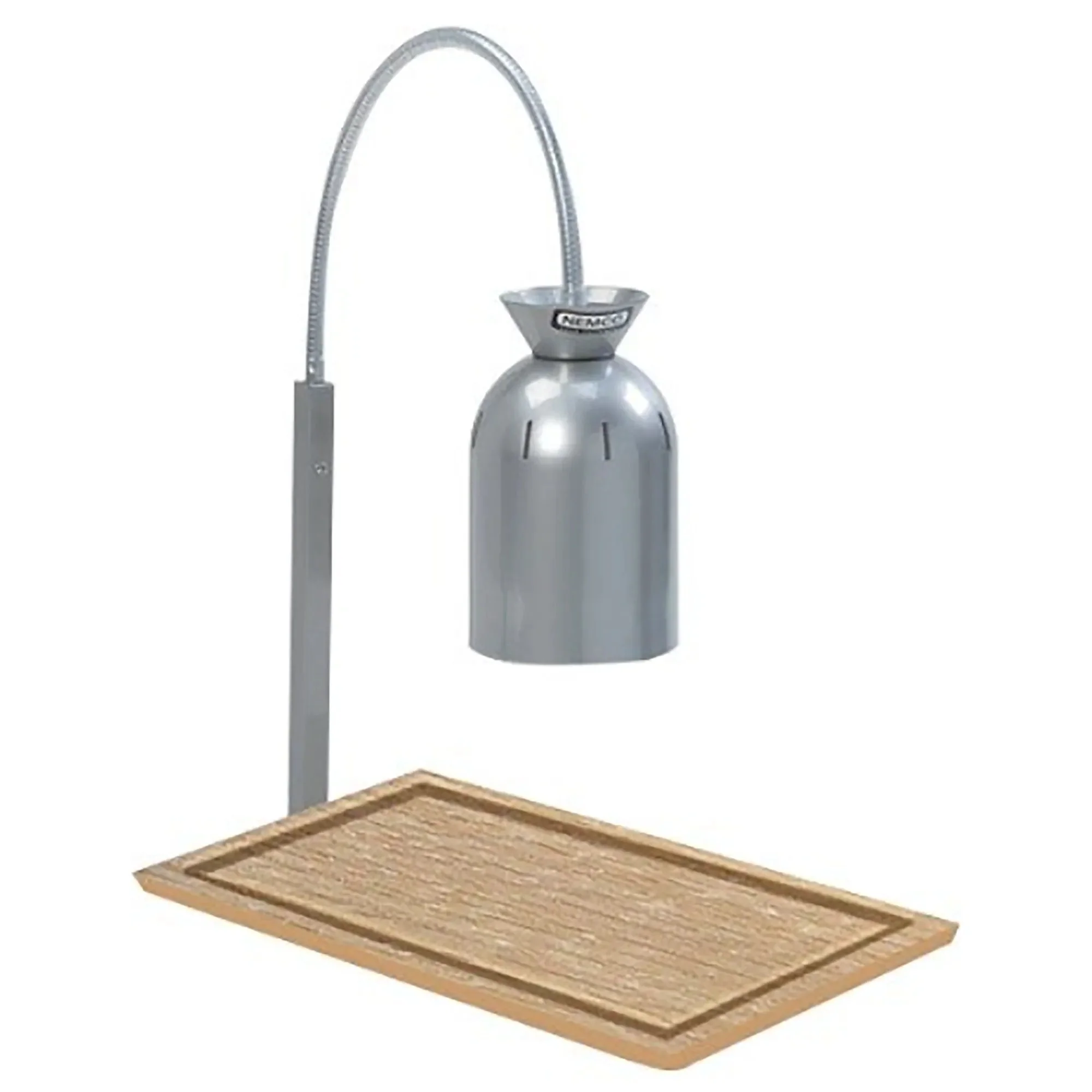 Nemco Carving Station with Flex Mount Lamp - Polyethylene or Wooden Base - Image 2