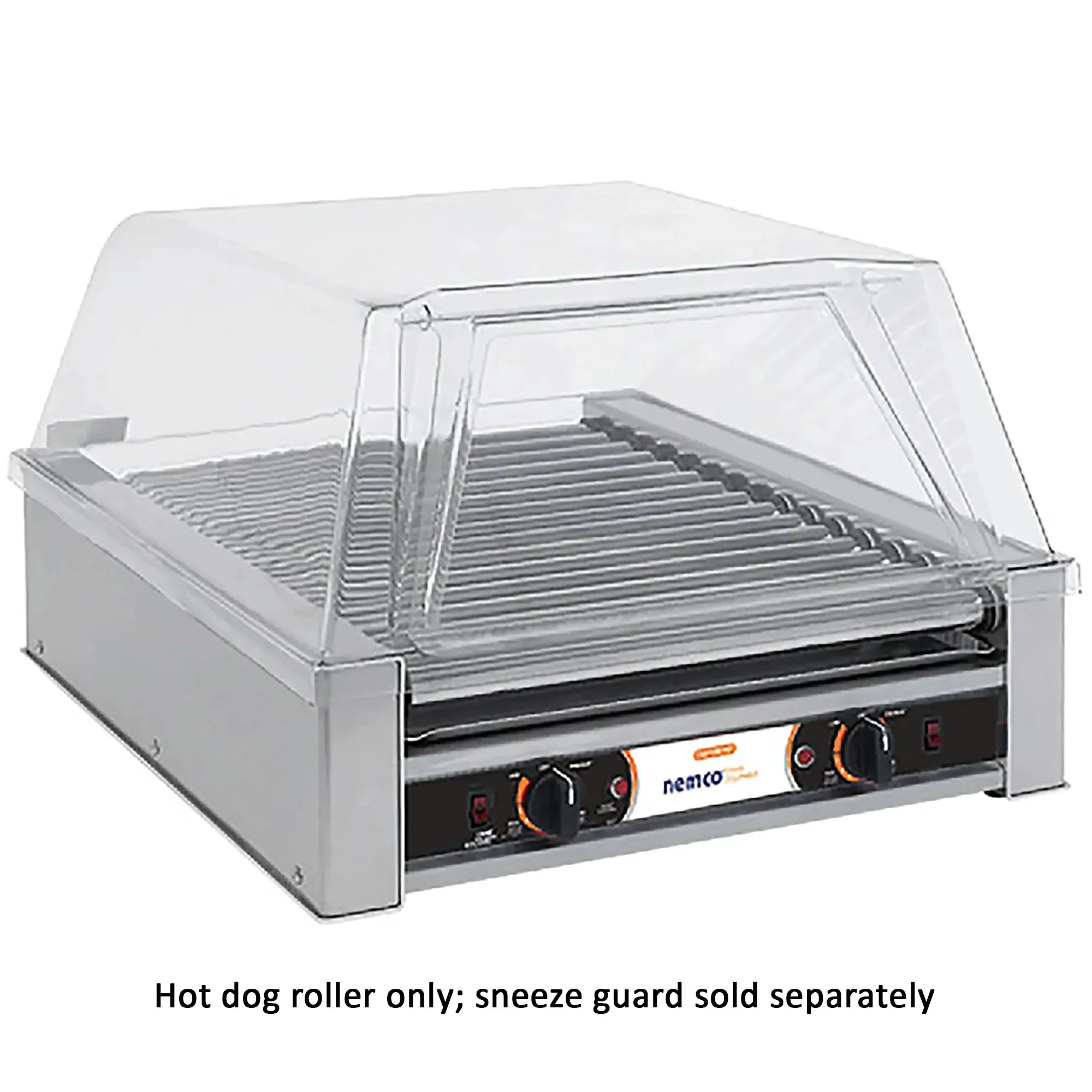 Nemco 8045N Series Narrow Hot Dog Grill - 16 Rollers, 45 Hot Dog Capacity - Various Configurations