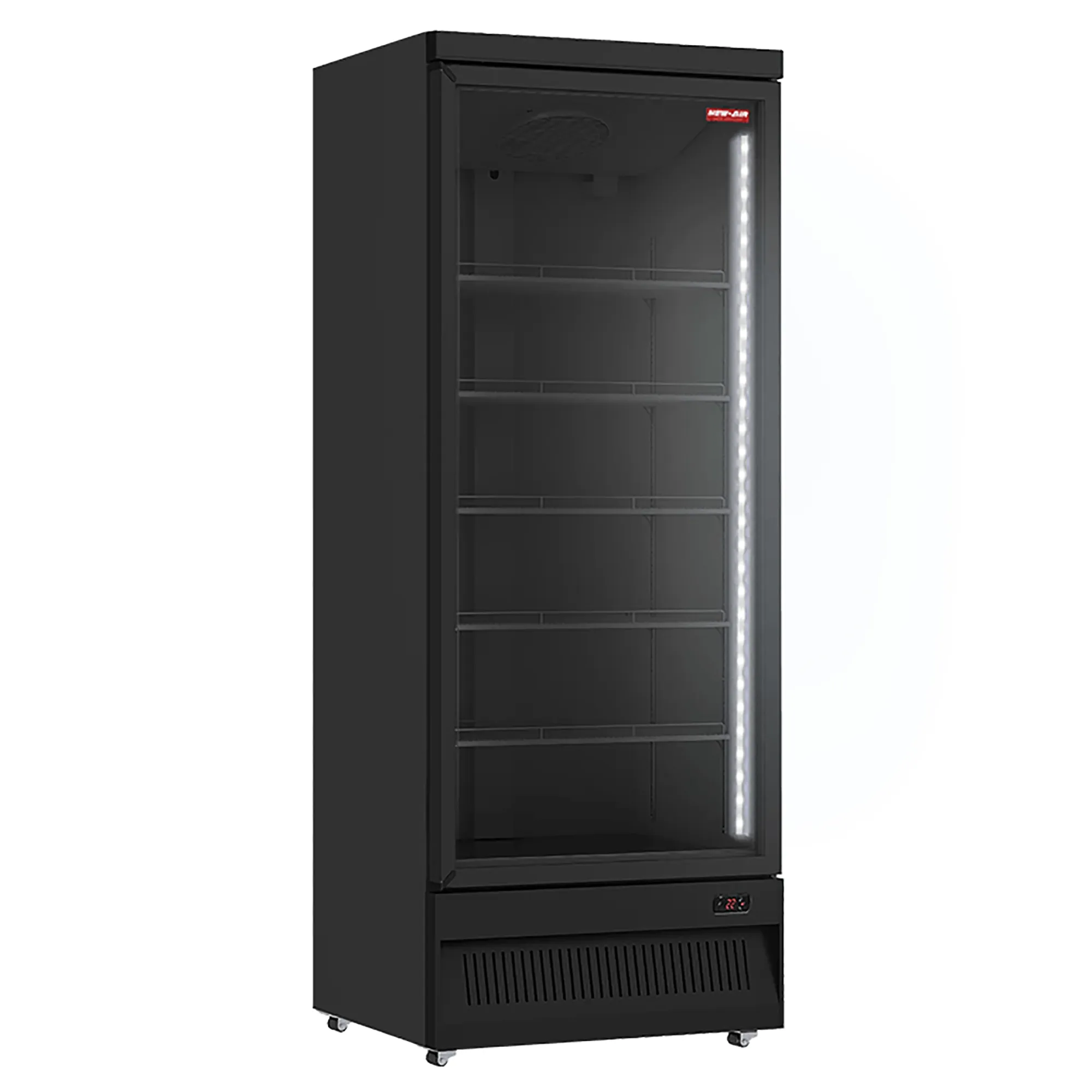 New Air NGR-30-HB Single Door 30" Wide Display Refrigerator
