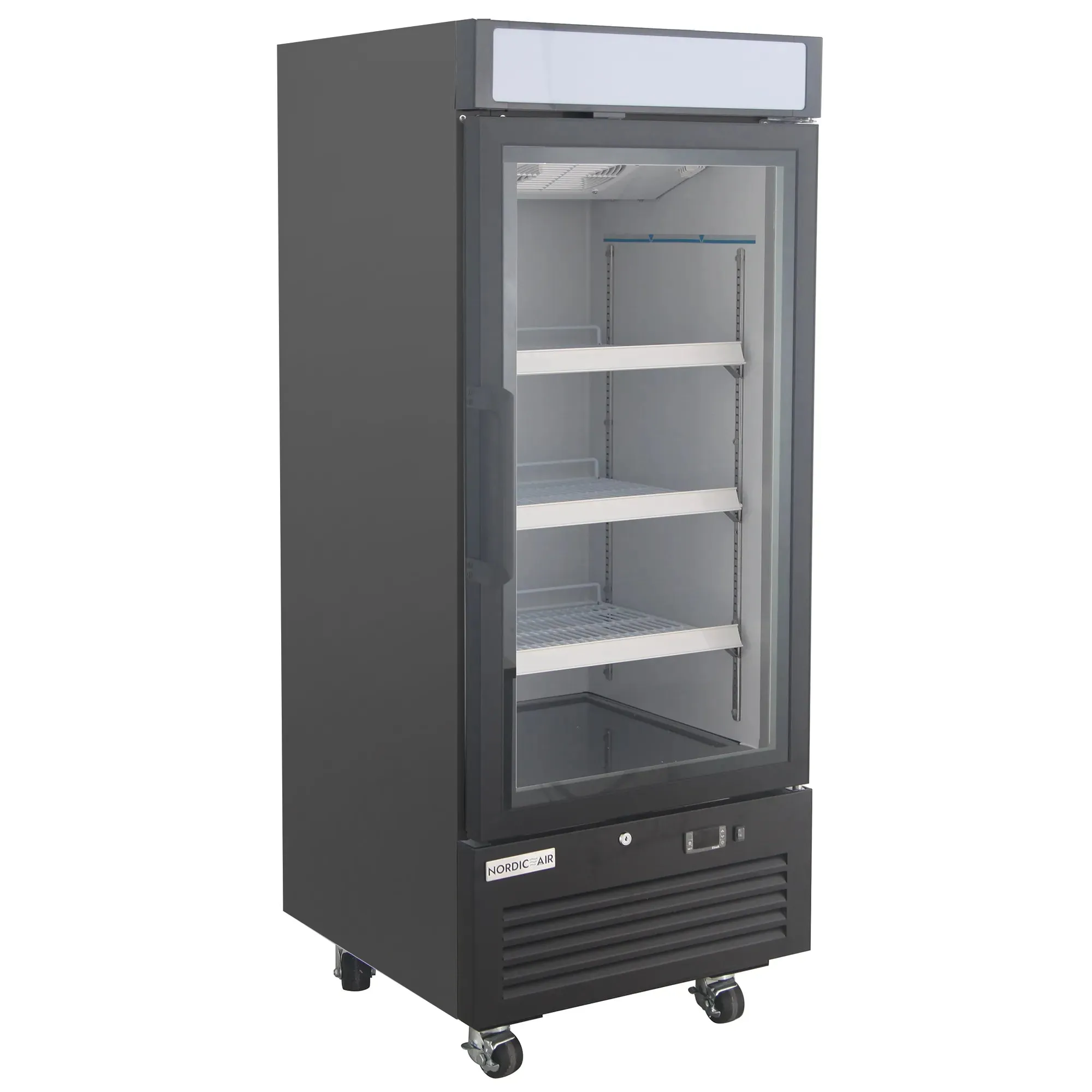 Nordic Air GRM-12C Single Door 25" Wide Glass Display Refrigerator - Image 3