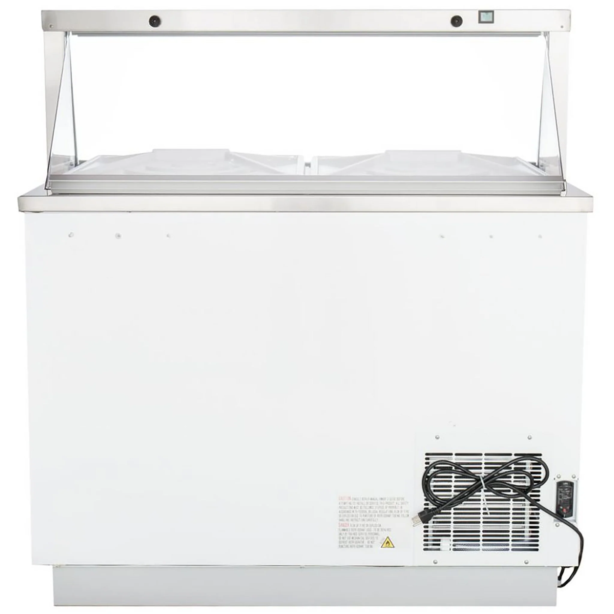 Nordic Air IDF-47 Commercial 47" Ice Cream Dipping Freezer - 8 Tub Capacity - Image 3