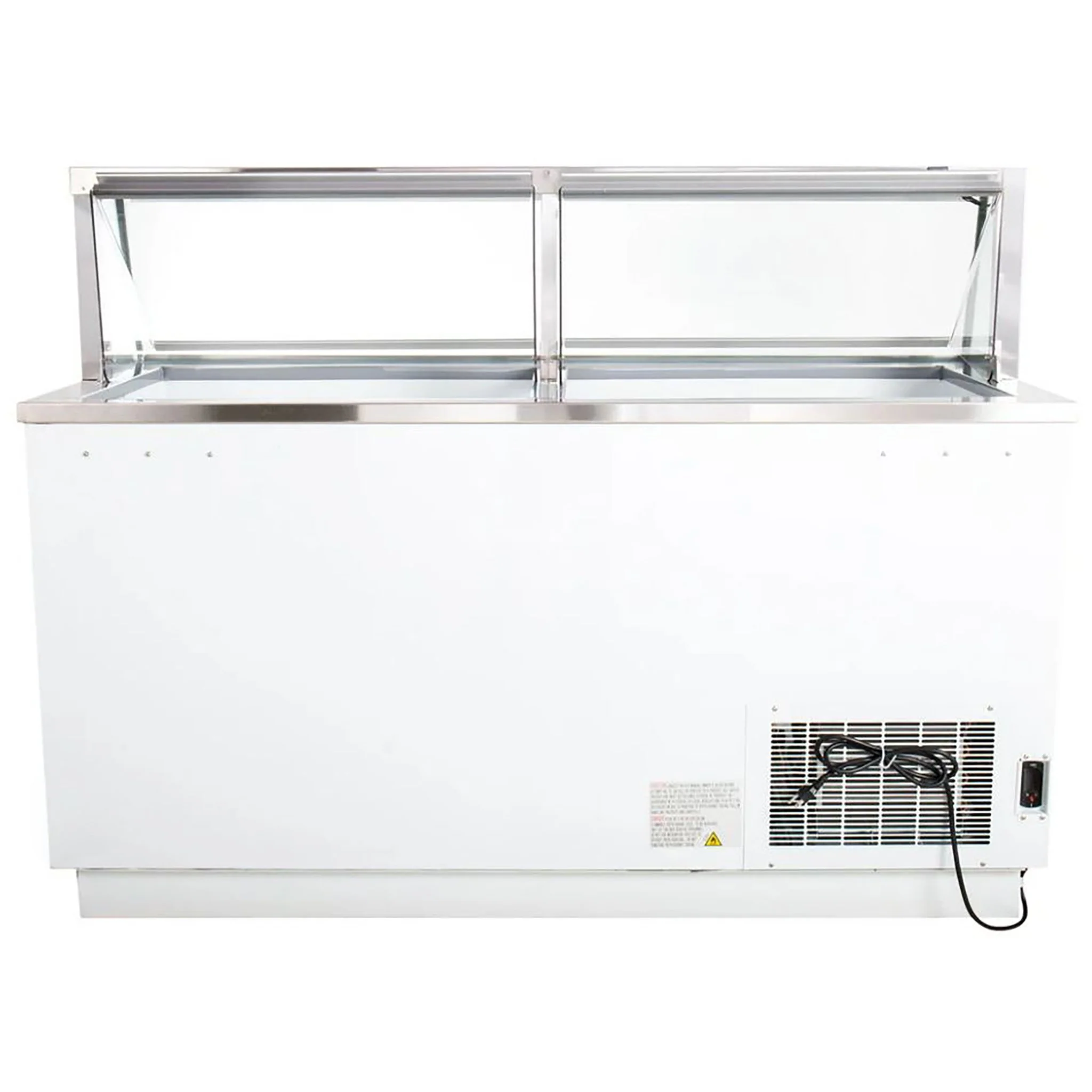 Nordic Air IDF-68 Commercial 68" Ice Cream Dipping Freezer - 12 Tub Capacity - Image 3