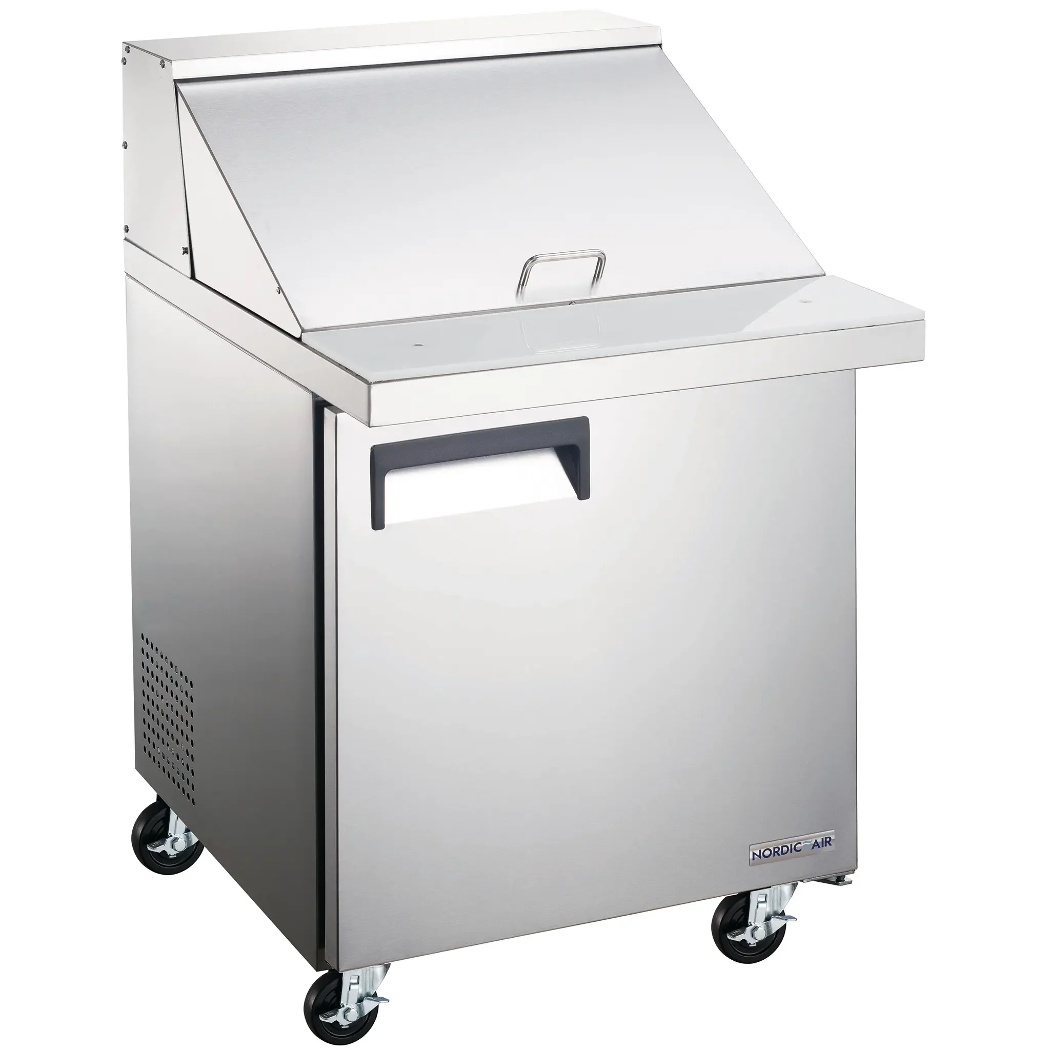 Nordic Air MSPT-28-12 Single Door 28" Refrigerated Mega Top Sandwich Prep Table