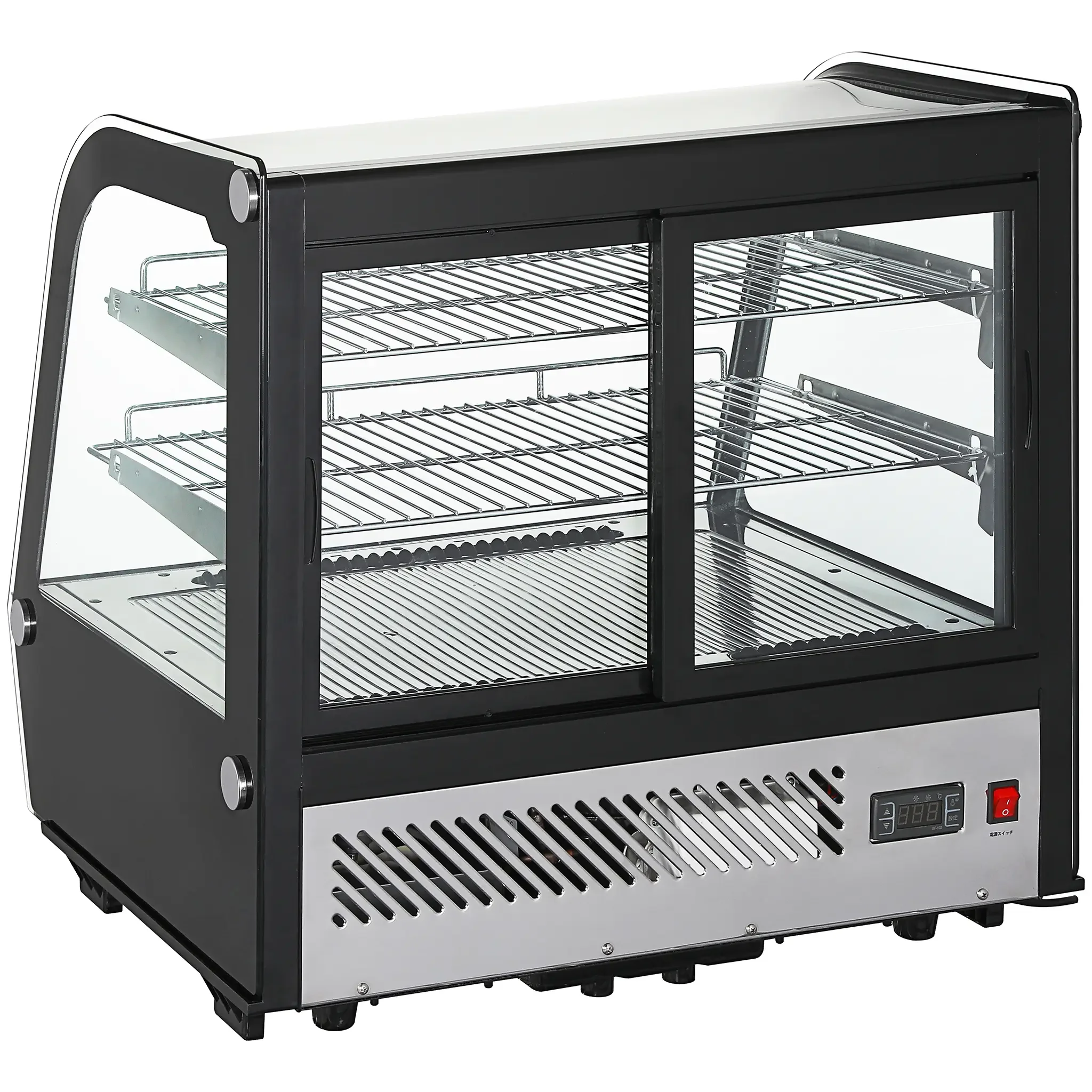 Nordic Air NCCP-28 Counter Top 28" Curved Glass Refrigerated Pastry Display Case - Image 5