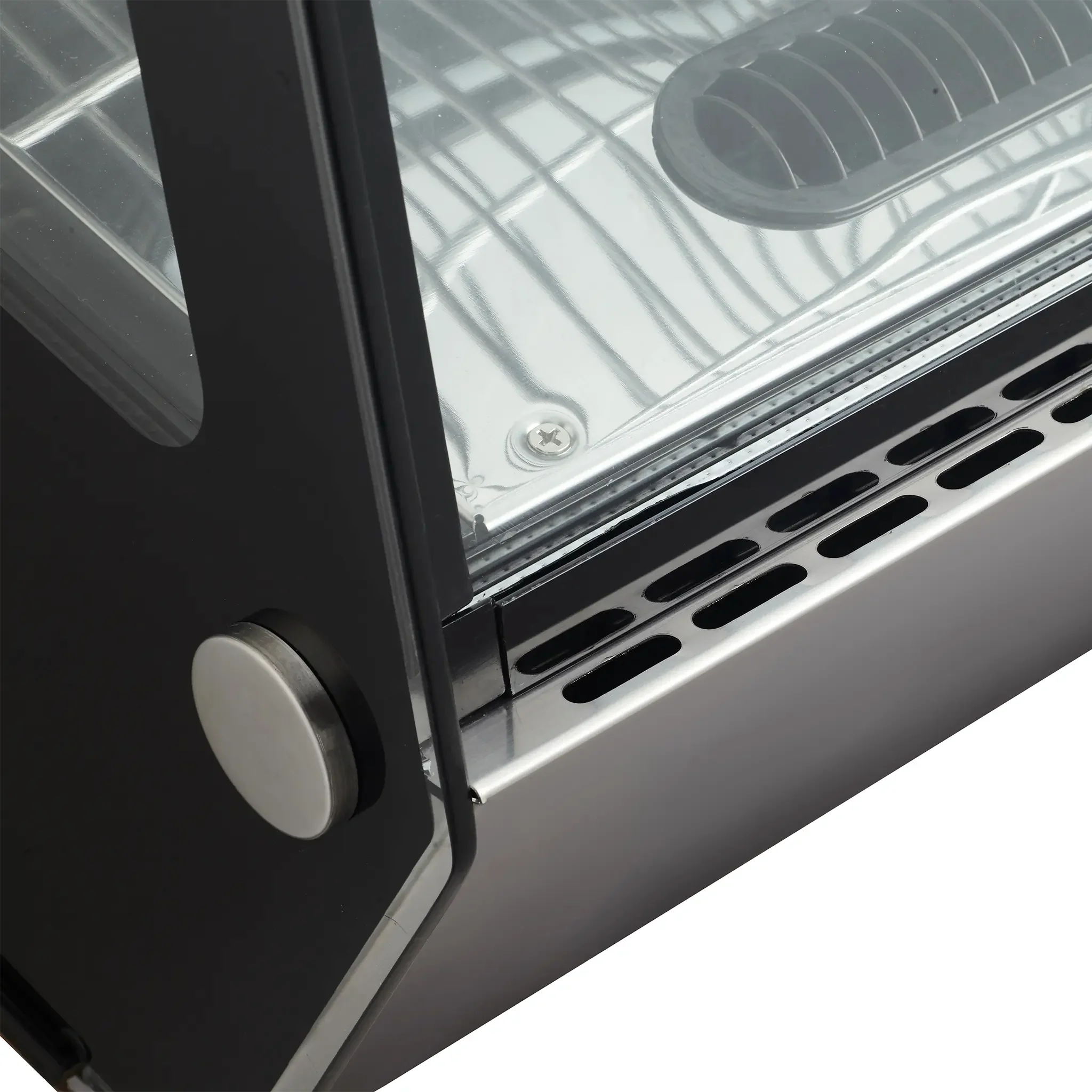 Nordic Air NCCP-35 Counter Top 35" Curved Glass Refrigerated Pastry Display Case - Image 5