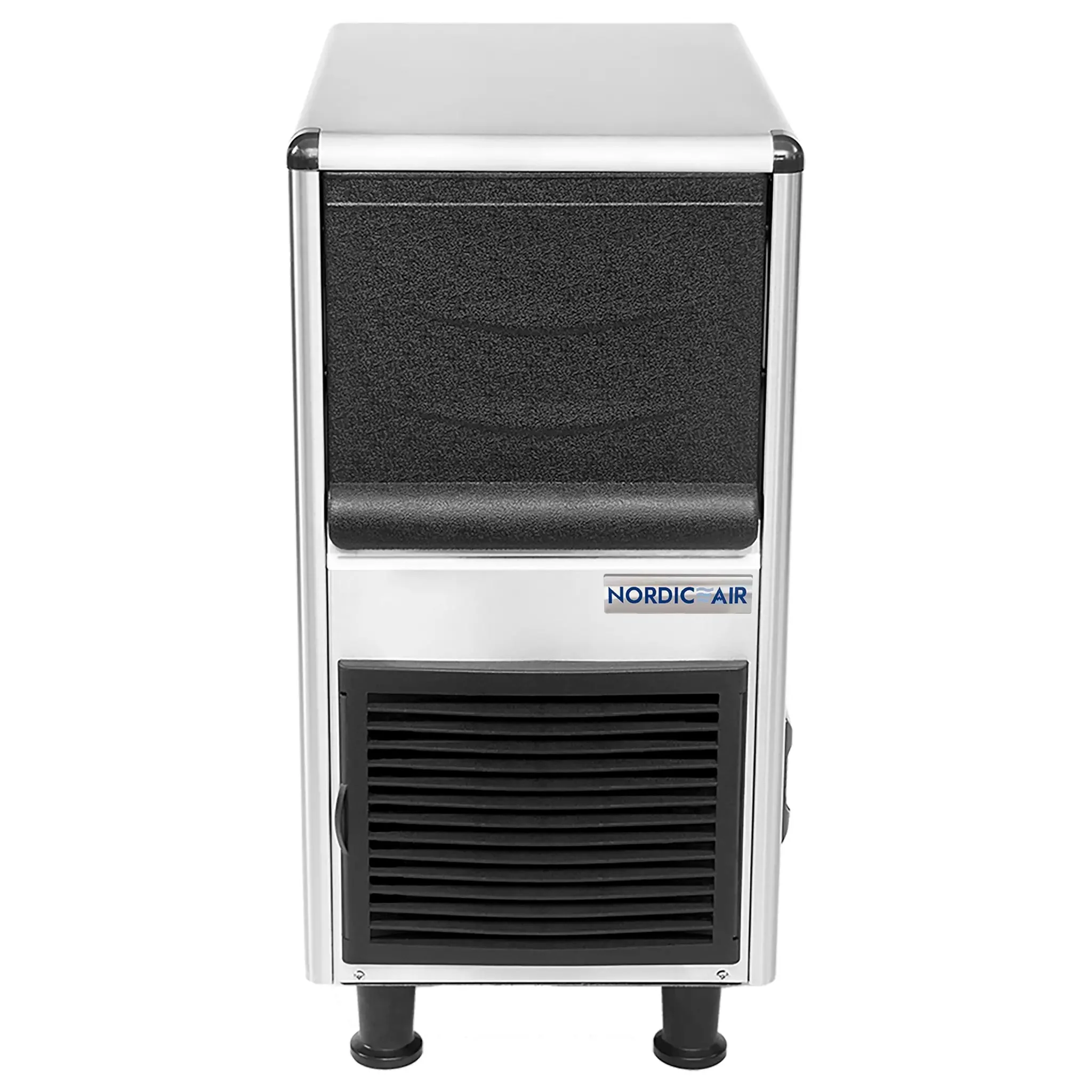 Nordic Air NIM-55B Ice Machine, Bullet Shaped Ice - 55LB/24HRS, 33LBS Storage