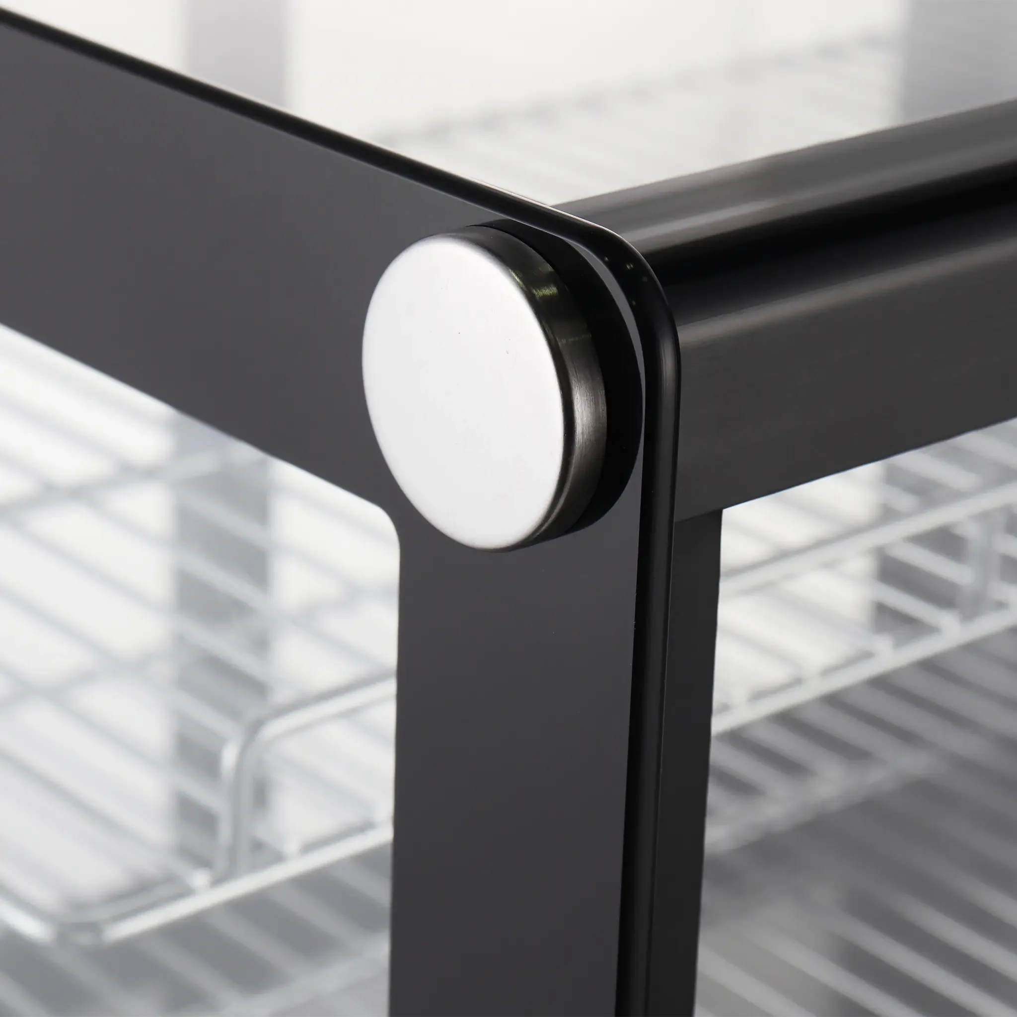 Nordic Air NSCP-35 Counter Top 35" Square Glass Refrigerated Pastry Display Case - Image 5