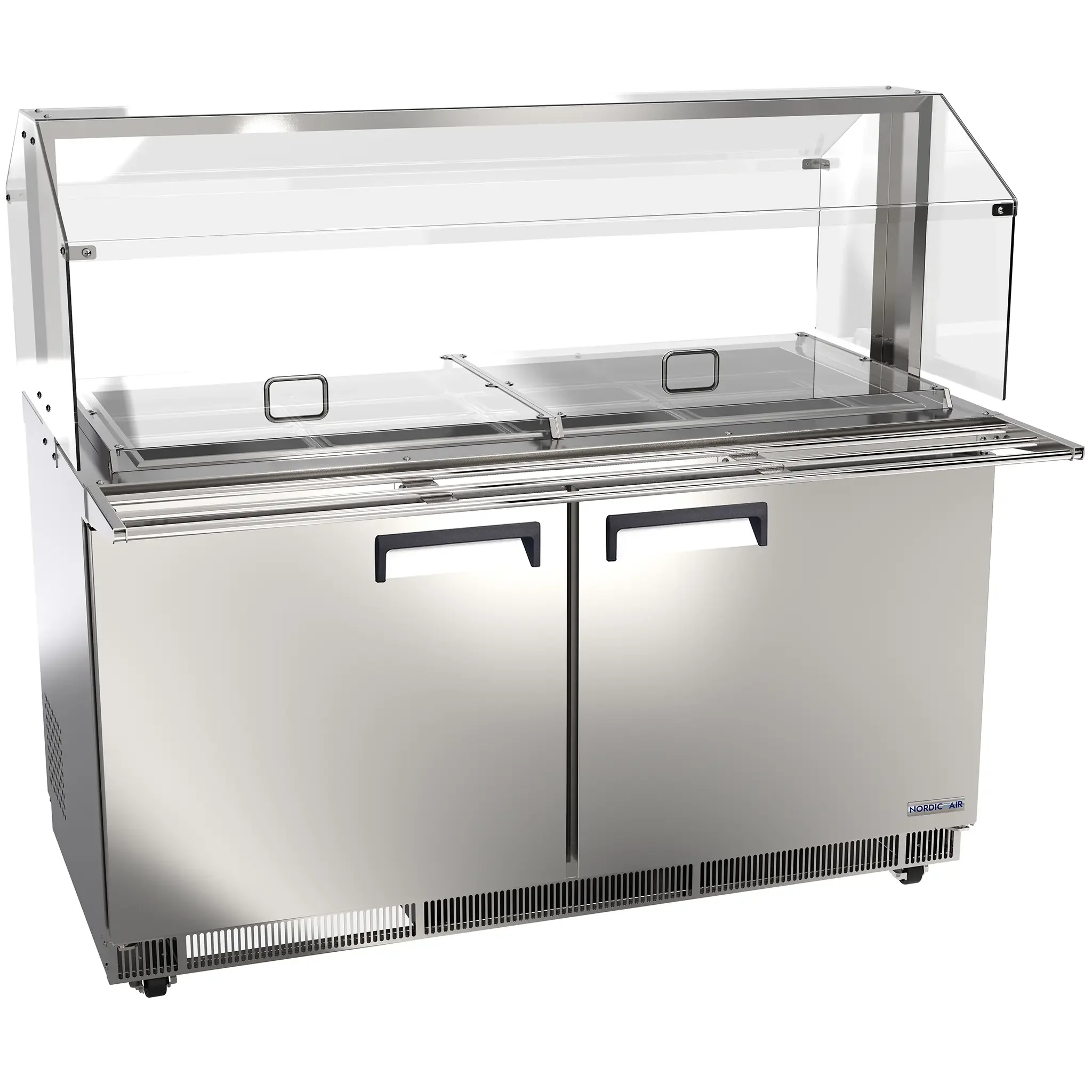 Nordic Air SBAR-60 Double Door 60" Salad Bar Refrigerator