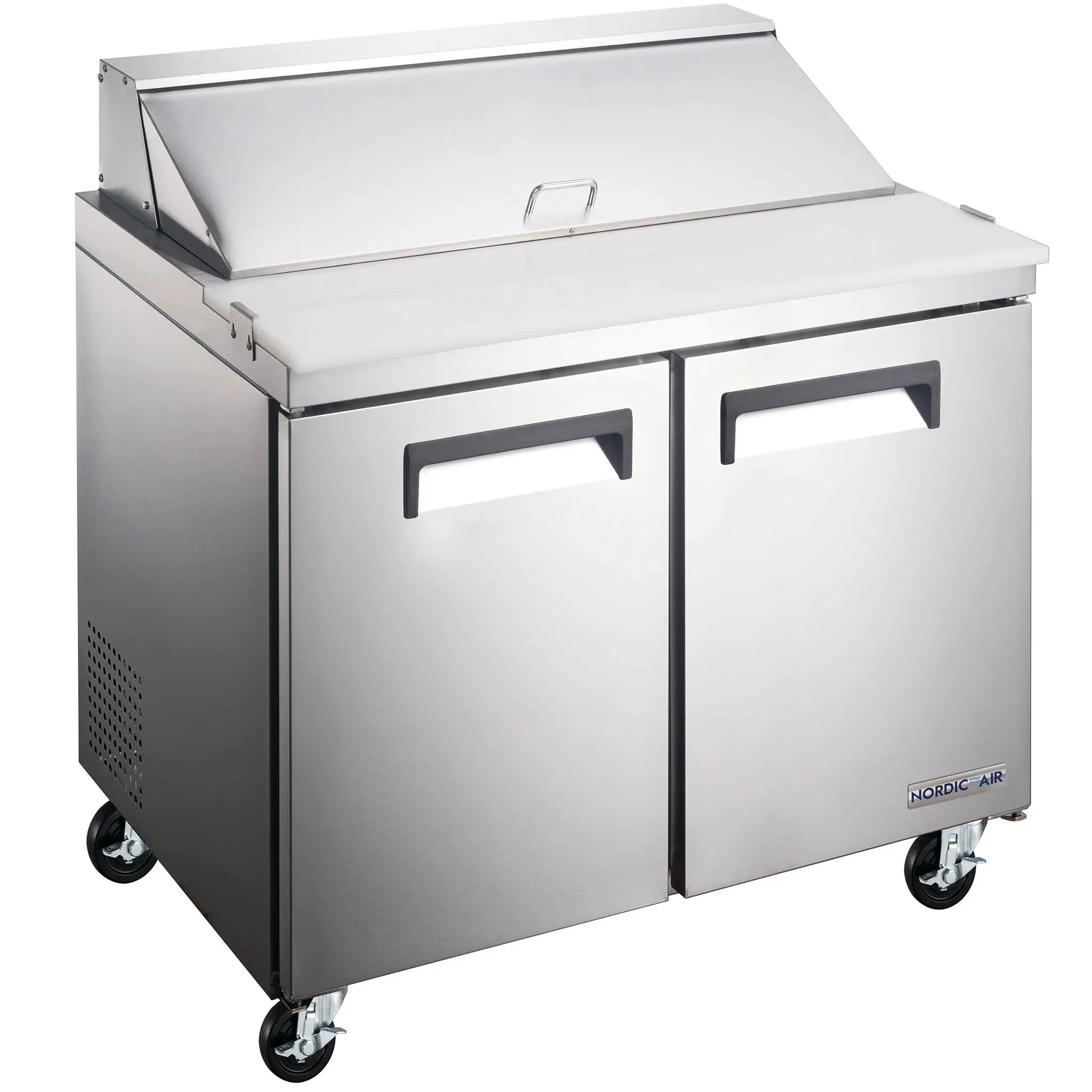 Nordic Air SPT-36-10 Double Door 36" Refrigerated Sandwich Prep Table