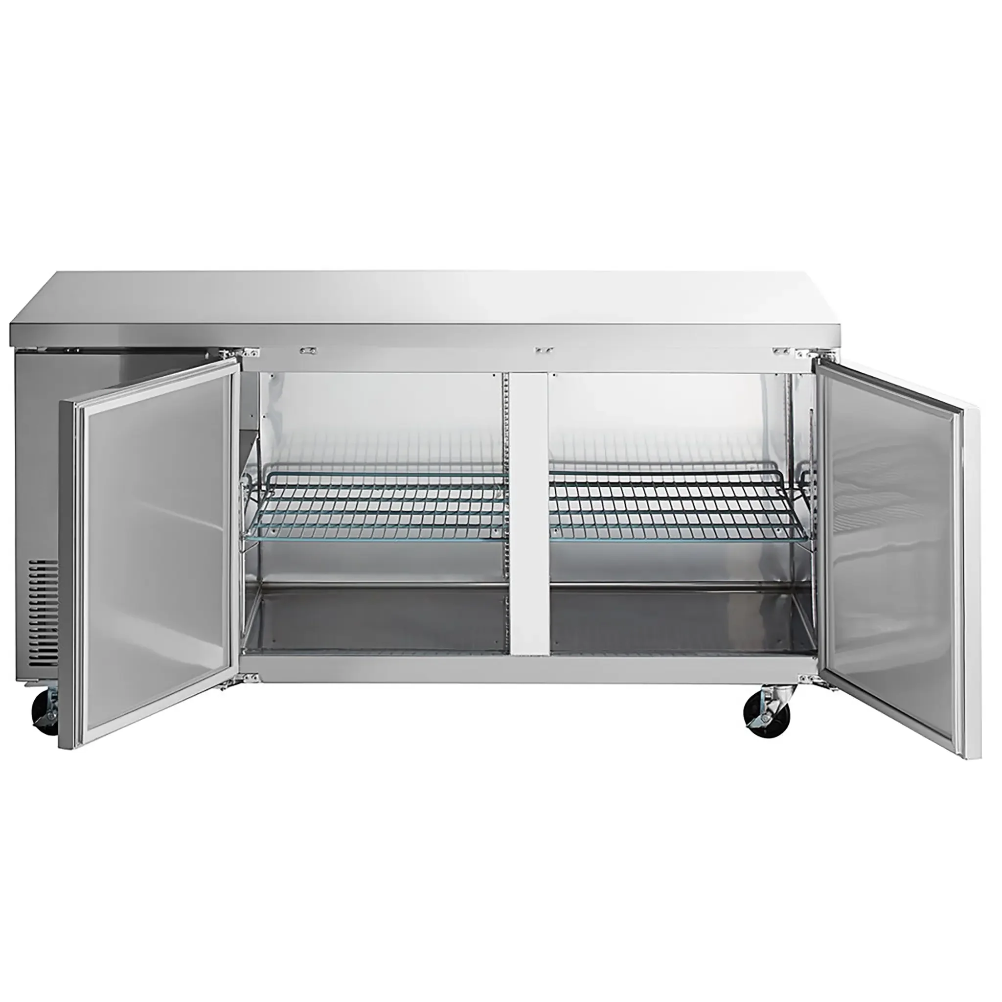 Nordic Air UCRS-67 Double Door 67" Side Mounted Refrigerated Work Table - Image 2
