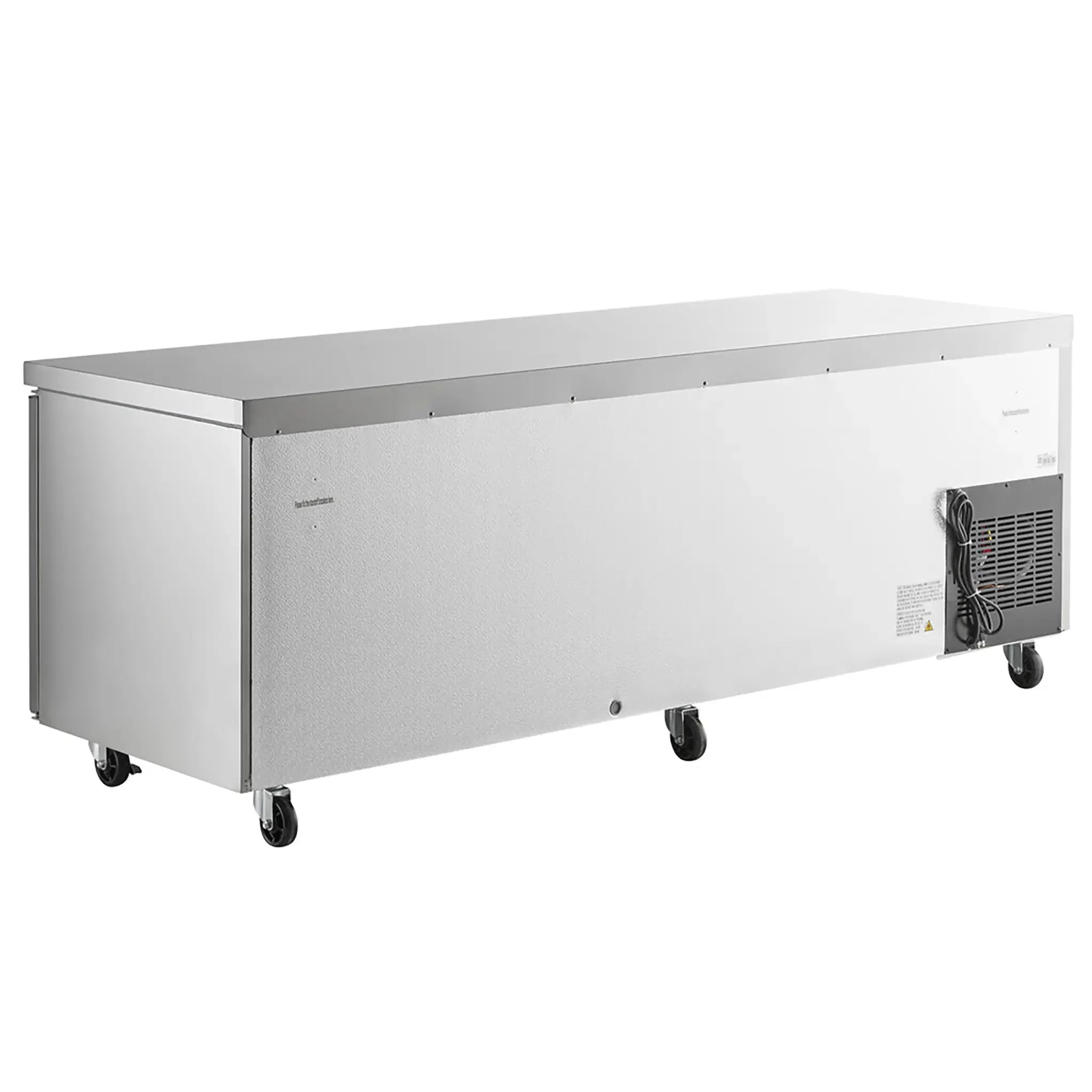 Nordic Air UCRS-94 Triple Door 94" Side Mounted Refrigerated Work Table - Image 3