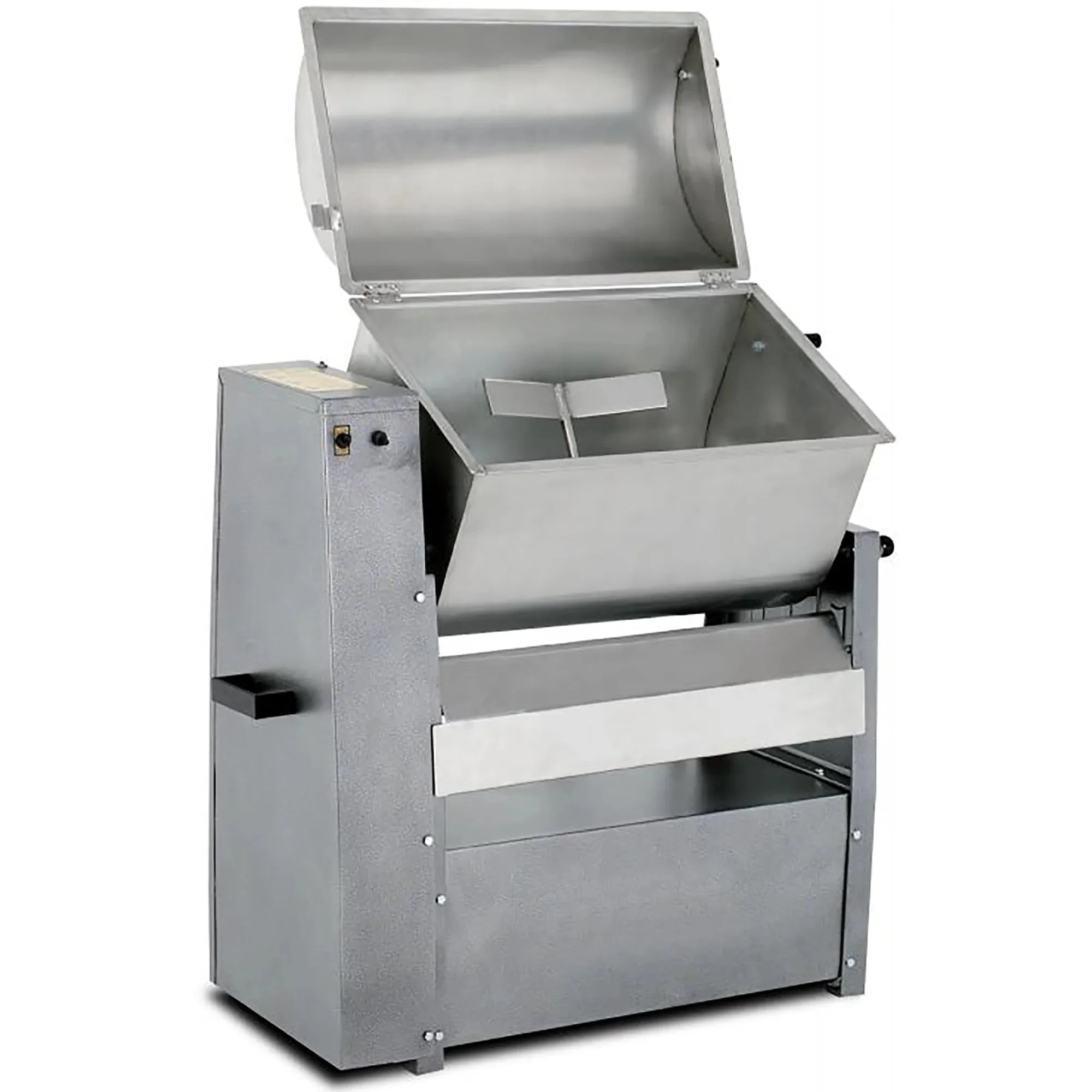 Omcan 13153 Tilting Meat Mixer - 110 LBS Capacity, 0.5HP, 110V