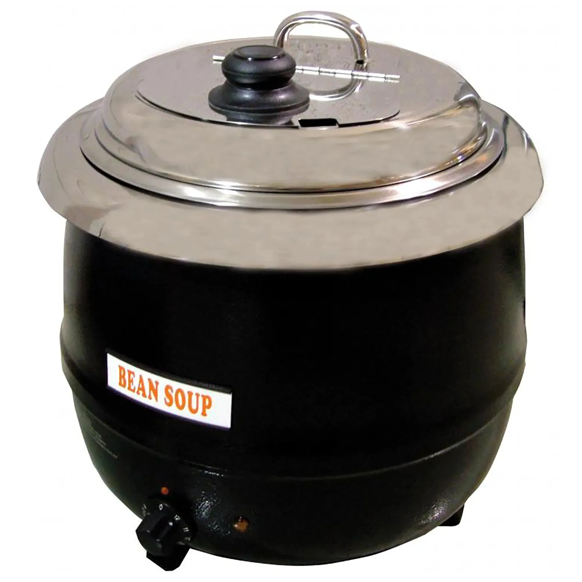 Omcan 19075 Black Steel 13.7Qt Electric Soup Kettle