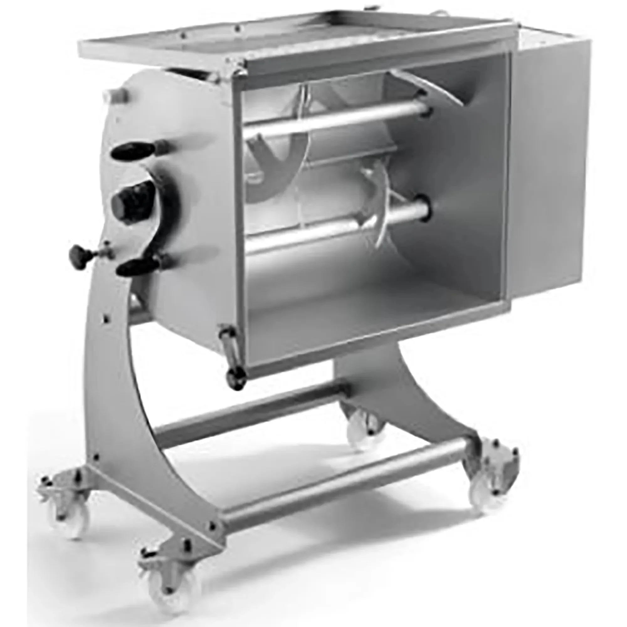 Omcan 37450 Heavy Duty Electric Meat Mixer - 176 LBS, (2) 0.75 HP, 220V - Image 2
