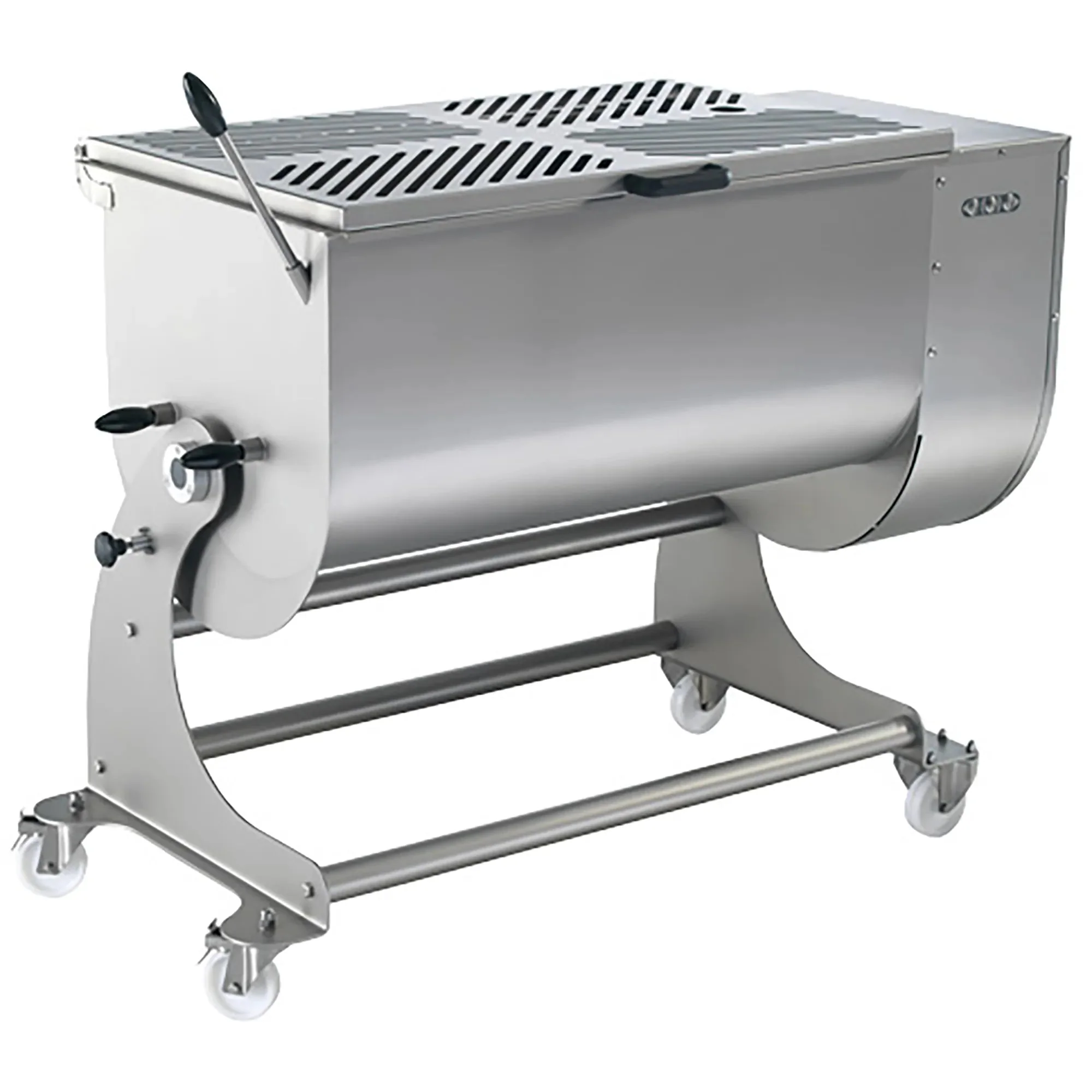 Omcan 48058 Heavy Duty Electric Meat Mixer - 396 LBS, (2) 0.75 HP, 220V