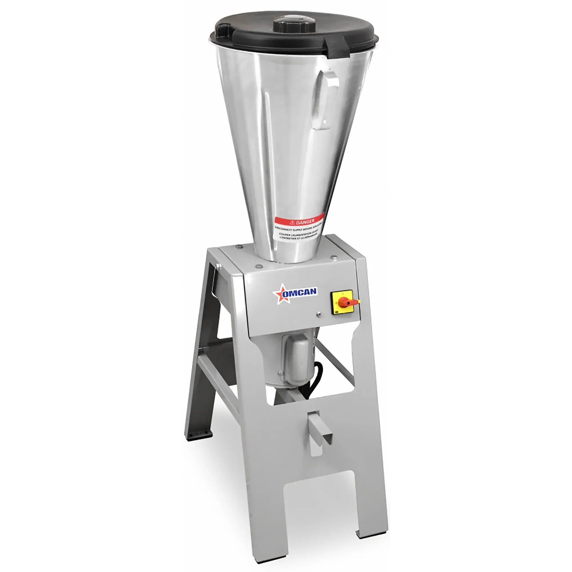 Omcan 37969 Tilting Blender - 507 Oz/15L Capacity, 1.5HP