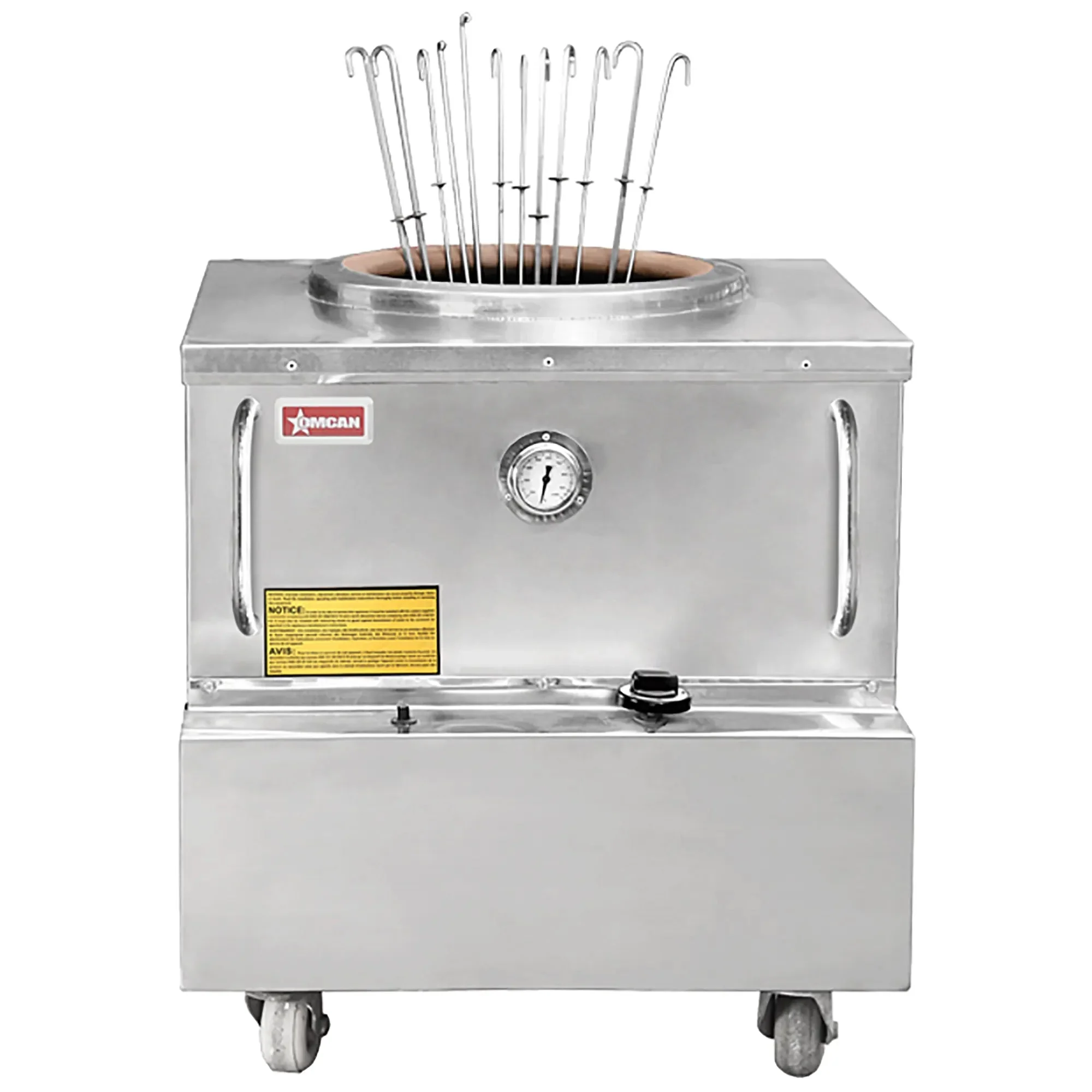 Omcan 44386 Natural Gas 28" Wide Tandoori Oven