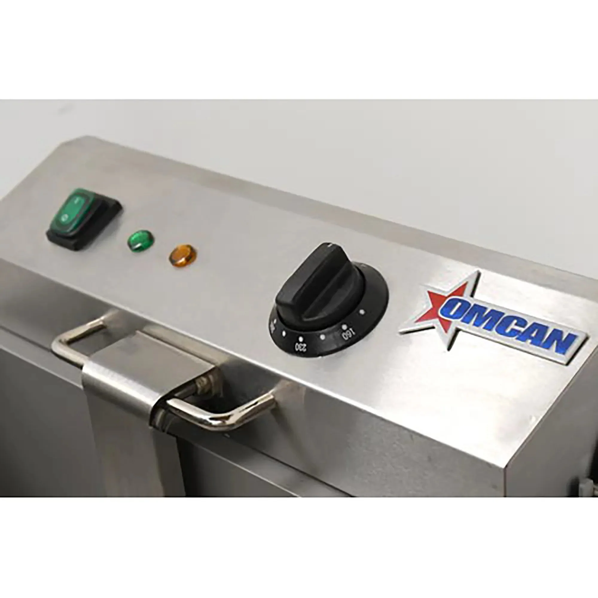 Omcan 44522 Electric Counter Top Single Donut Fryer - 120V, 25LB Capacity - Image 4