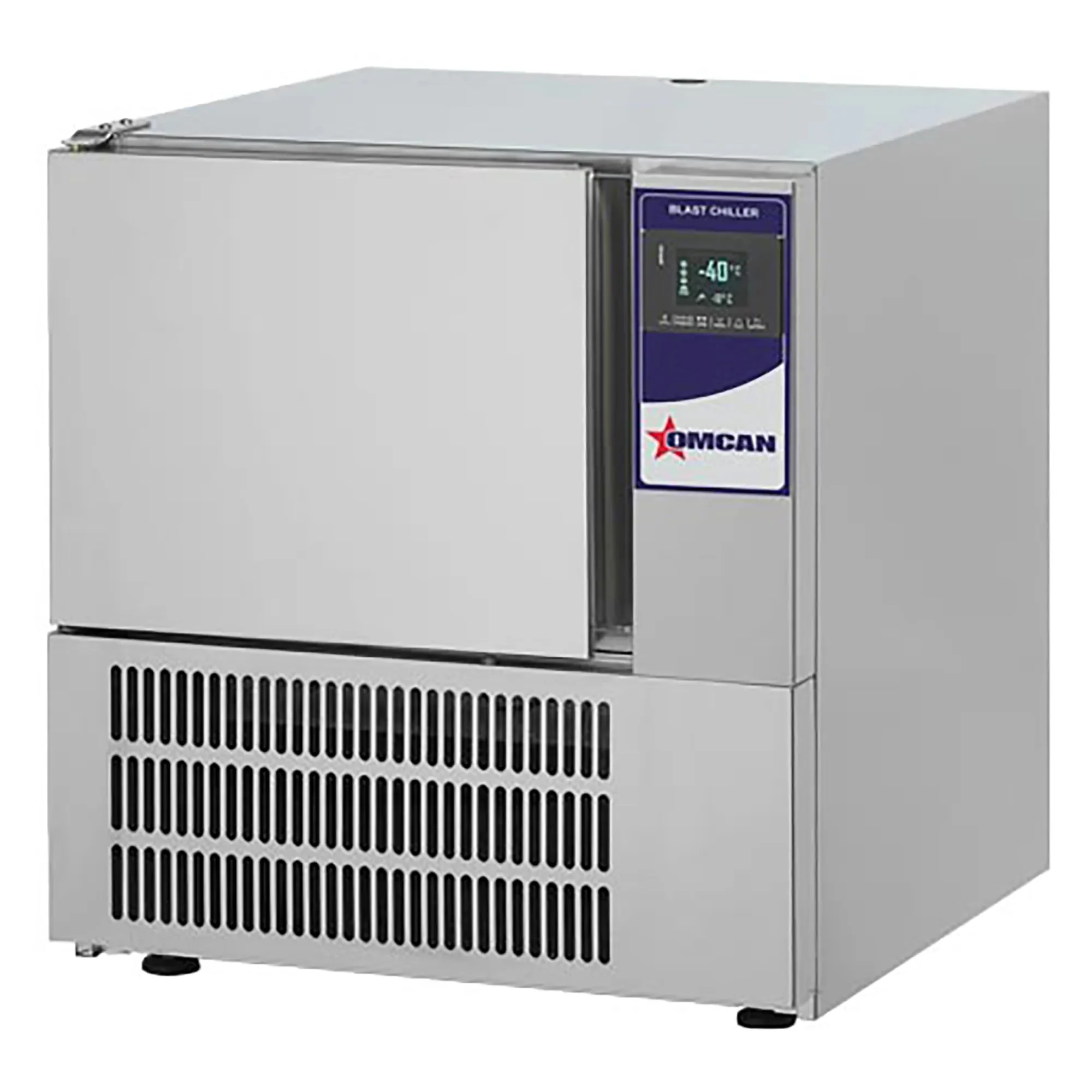 Omcan 46671 Blast Chiller/Freezer - Fits 3 Full Size Steam Table Pans, 220V