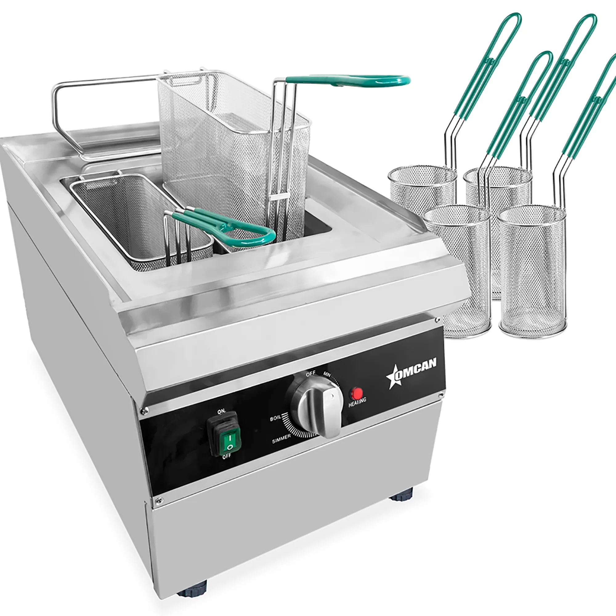 Omcan 47503 Countertop Electric Pasta Cooker - 240V