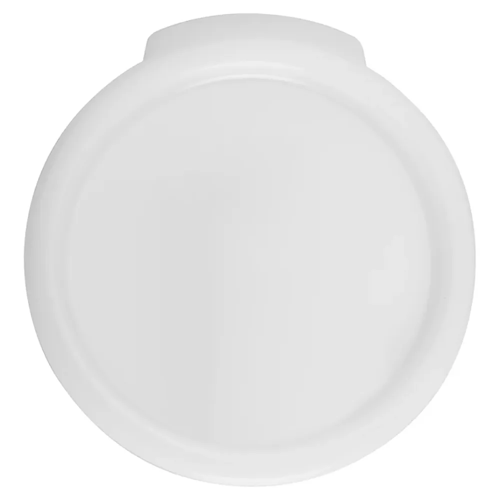 Omcan White Polypropylene Cover For Round Storage Container - Various Sizes