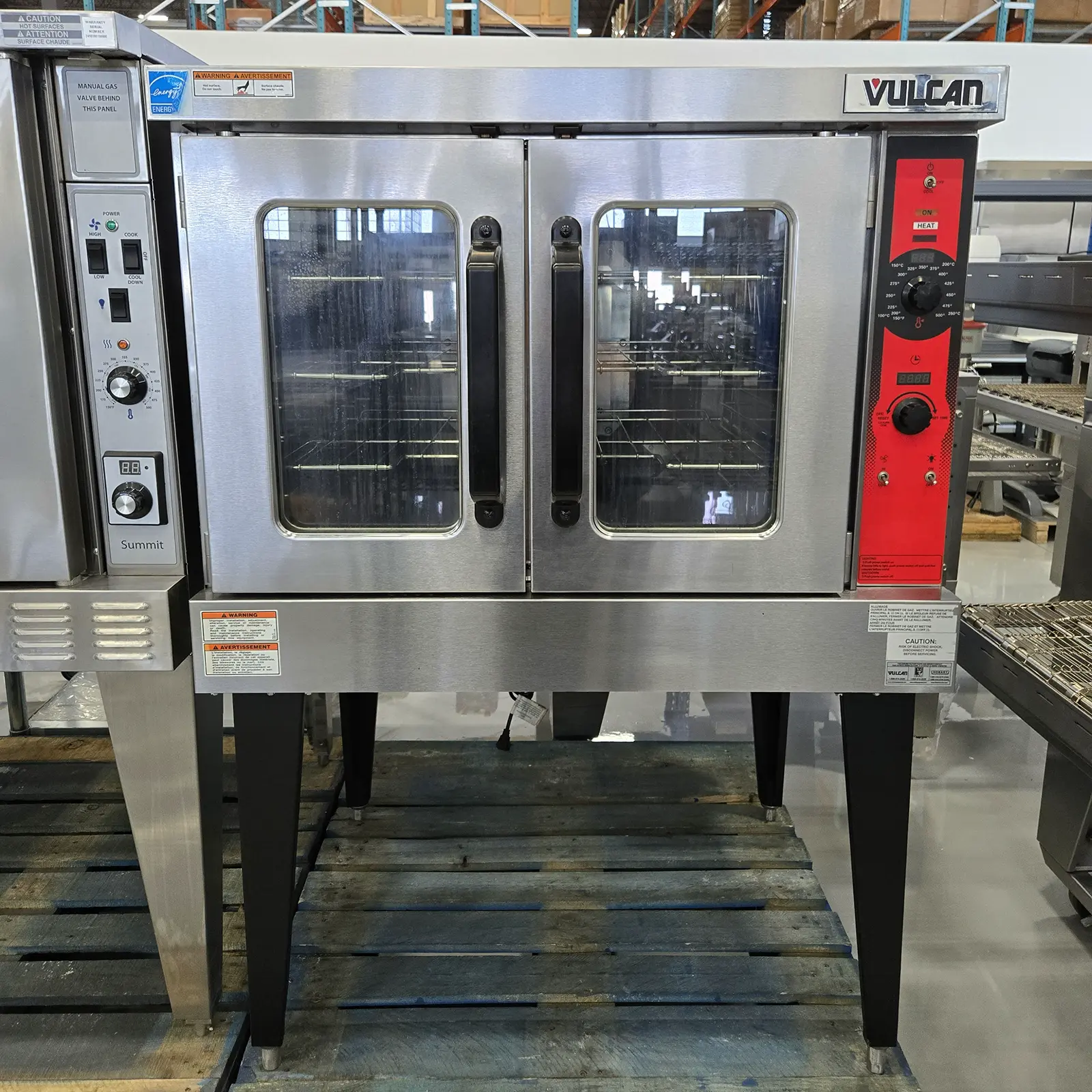**Certified Used** Vulcan VC5GD Natural Gas Full Size Convection Oven - Image 4