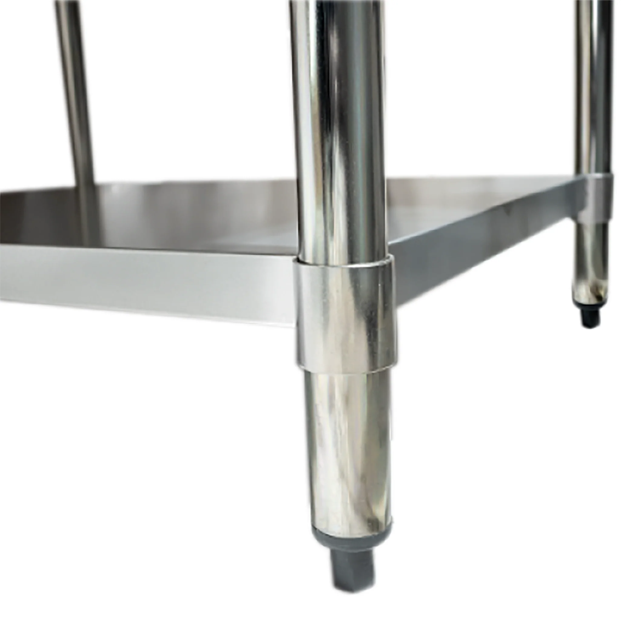 Phoenix 16 Ga. (1.5mm) Stainless Steel 24" Height Equipment Stand - Various Sizes - Image 5