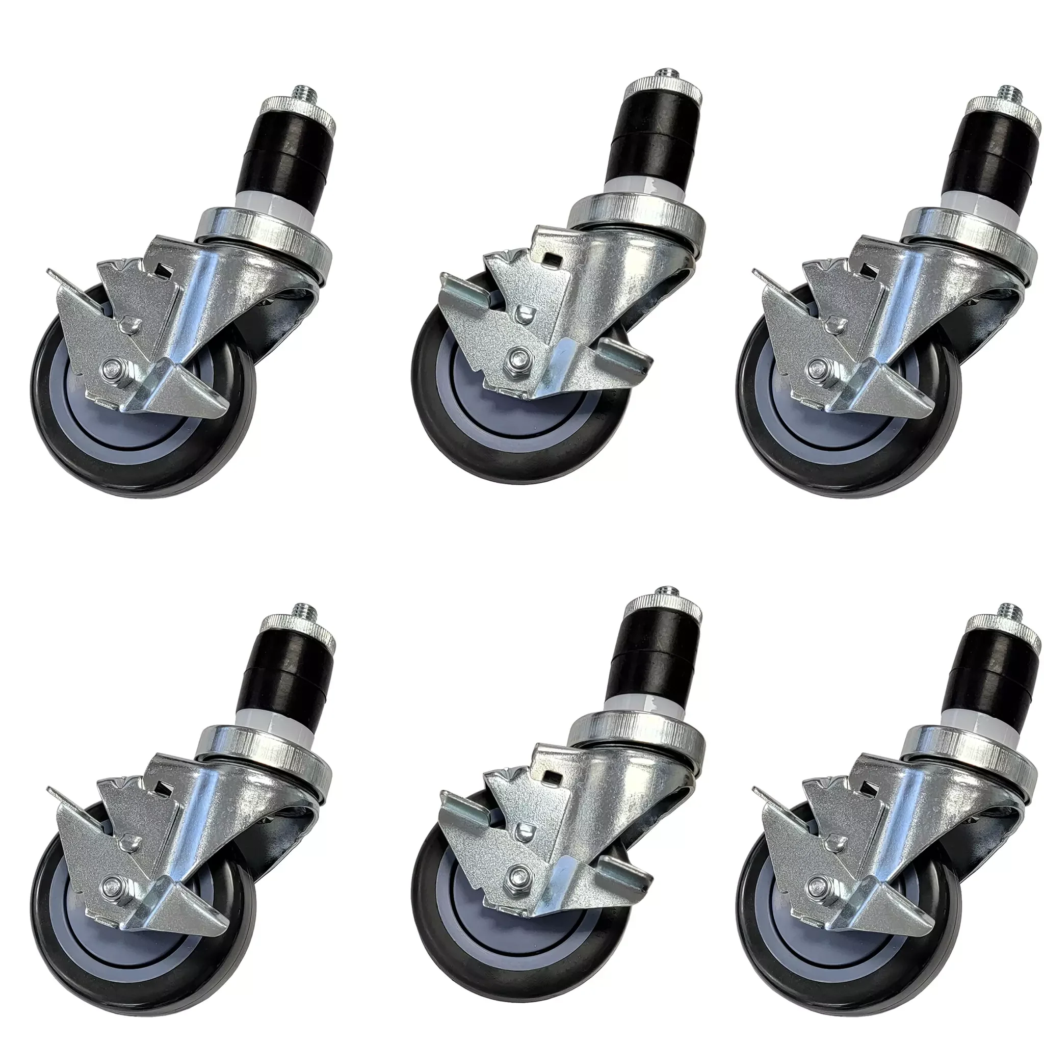 Phoenix 4" Casters For Stainless Steel Tables (Full Set) - Image 4