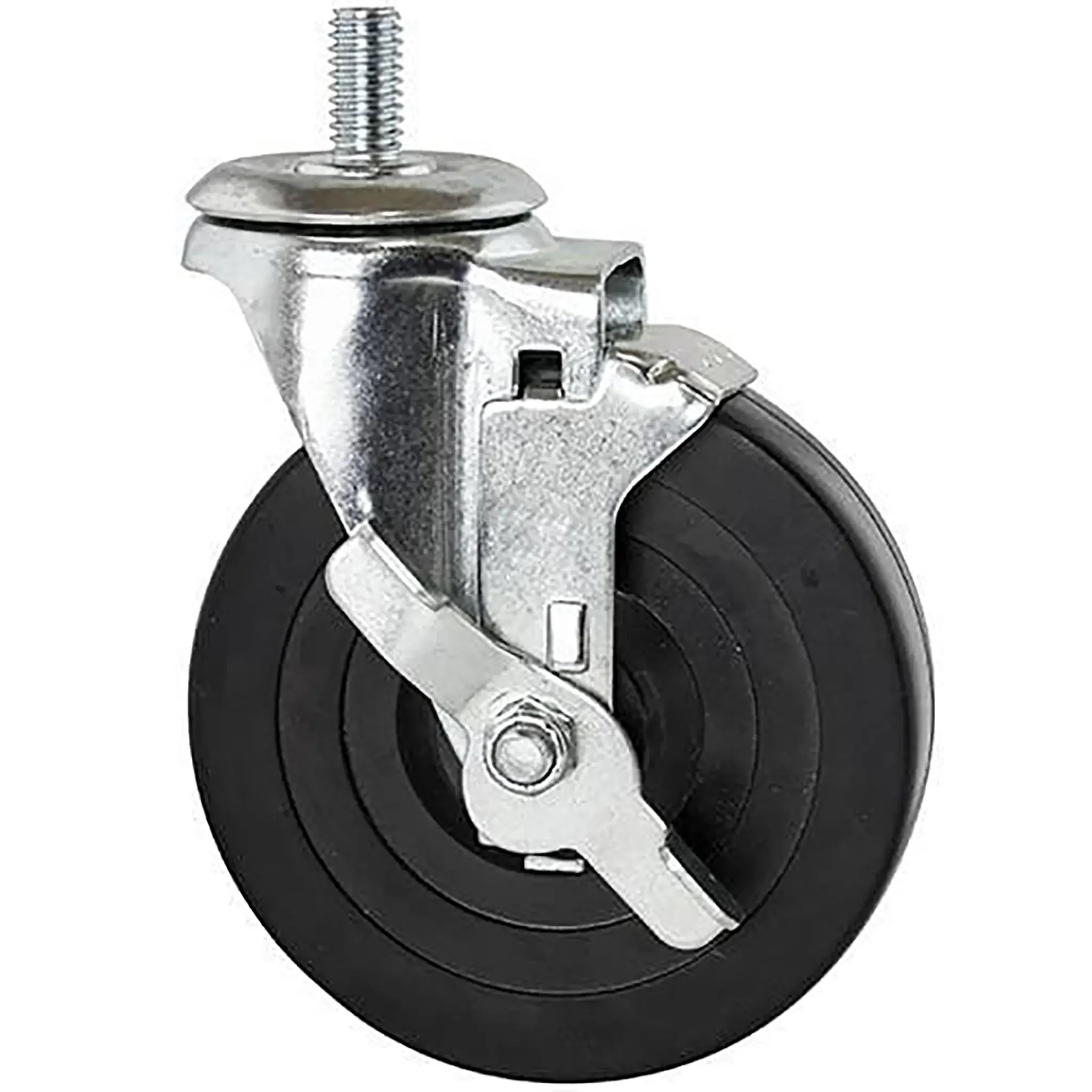 Phoenix Casters For Wire Shelving (Set of 4) - Rubber & Polyurethane Options - Image 2