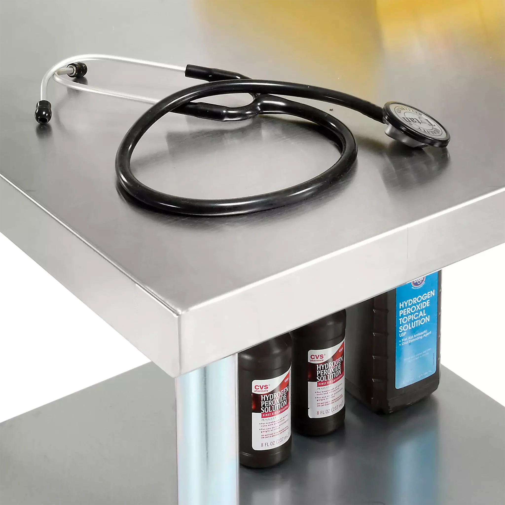 Phoenix ECONOMY 18 Ga. (1.2mm) 430 Stainless Steel Work Tables - Various Sizes - Image 10