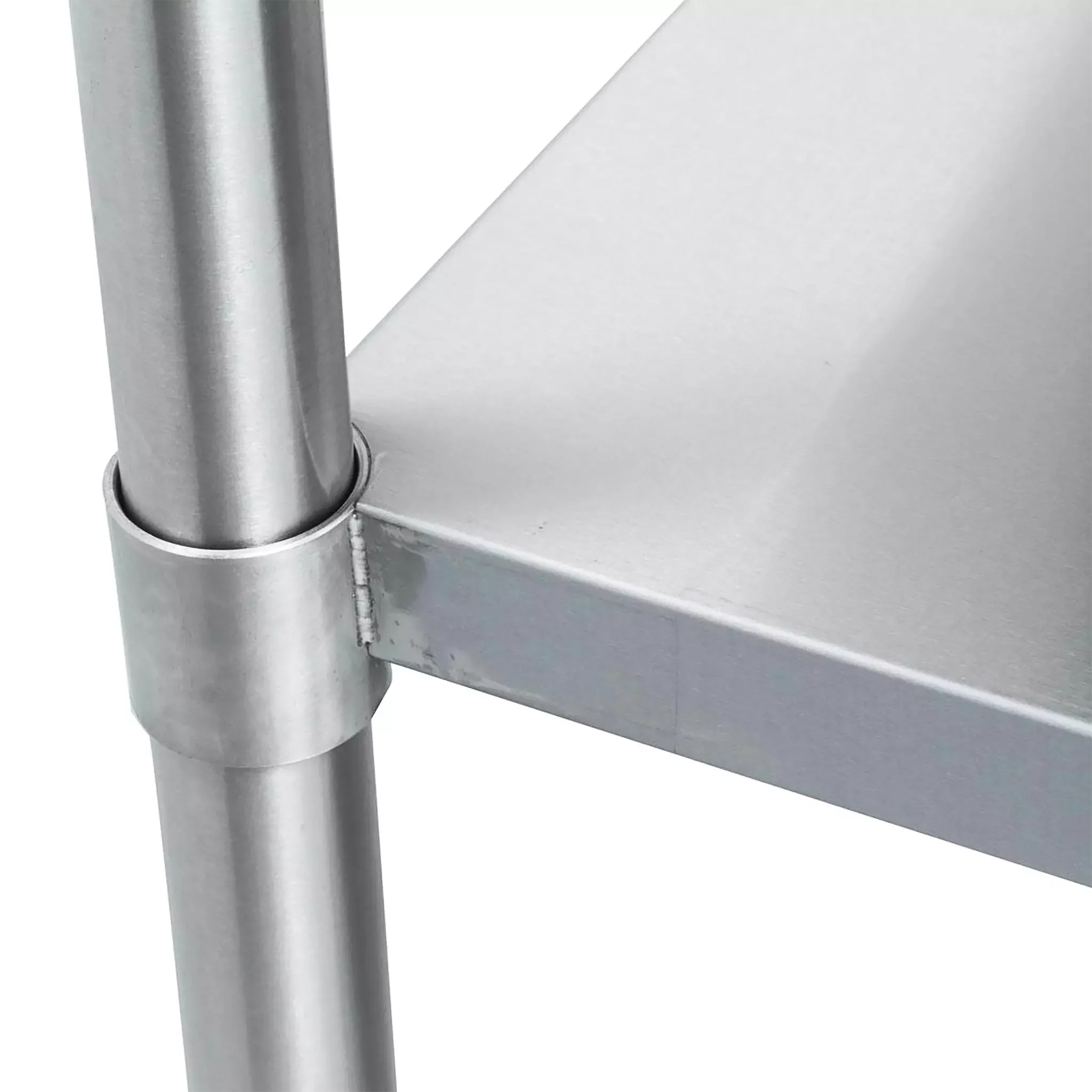 Phoenix Extra Stainless Steel Table Under Shelves - Various Sizes - Image 3