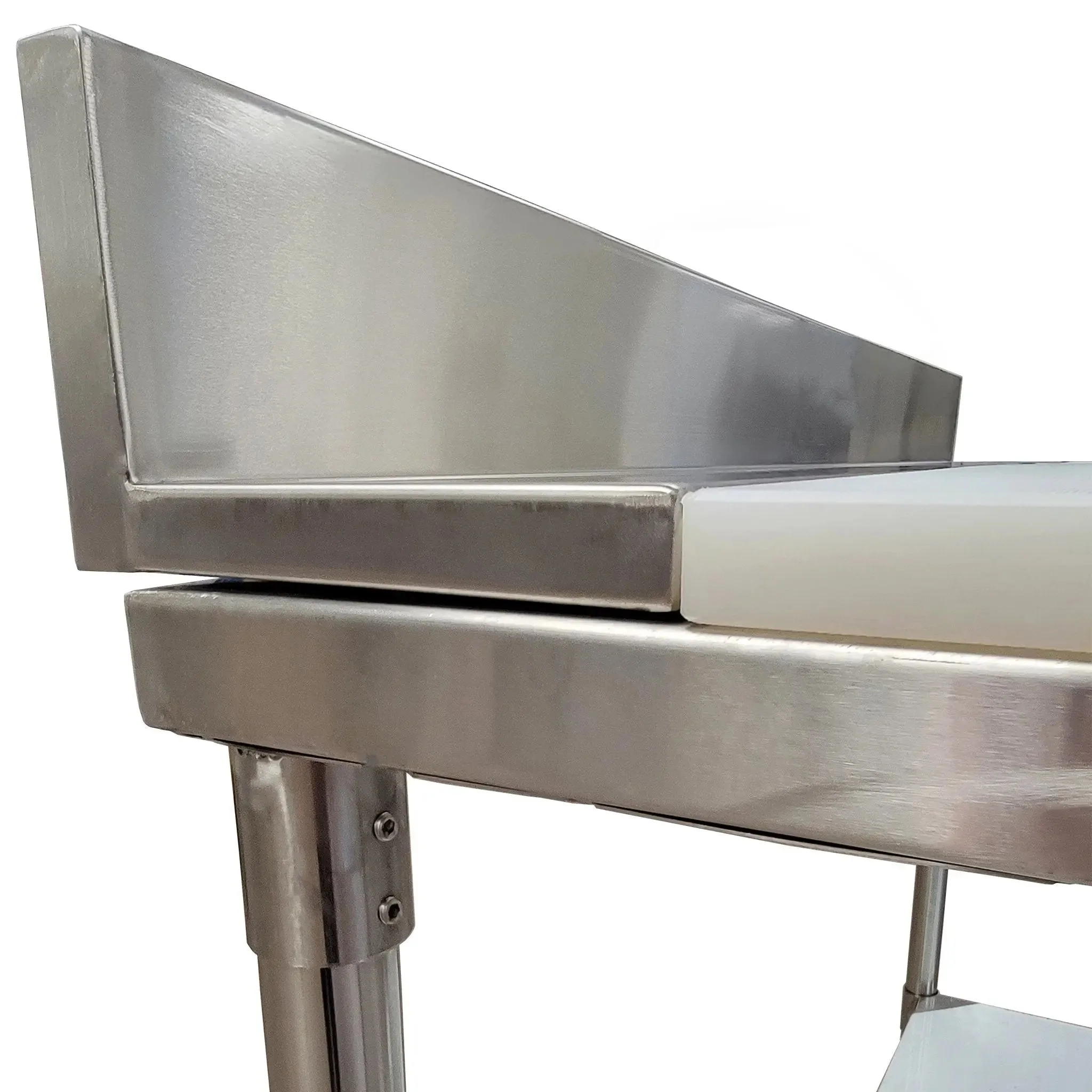 Phoenix Heavy Duty 16 Ga. (1.5mm) Butcher Tables With 1" Cutting Board - Various Sizes - Image 5