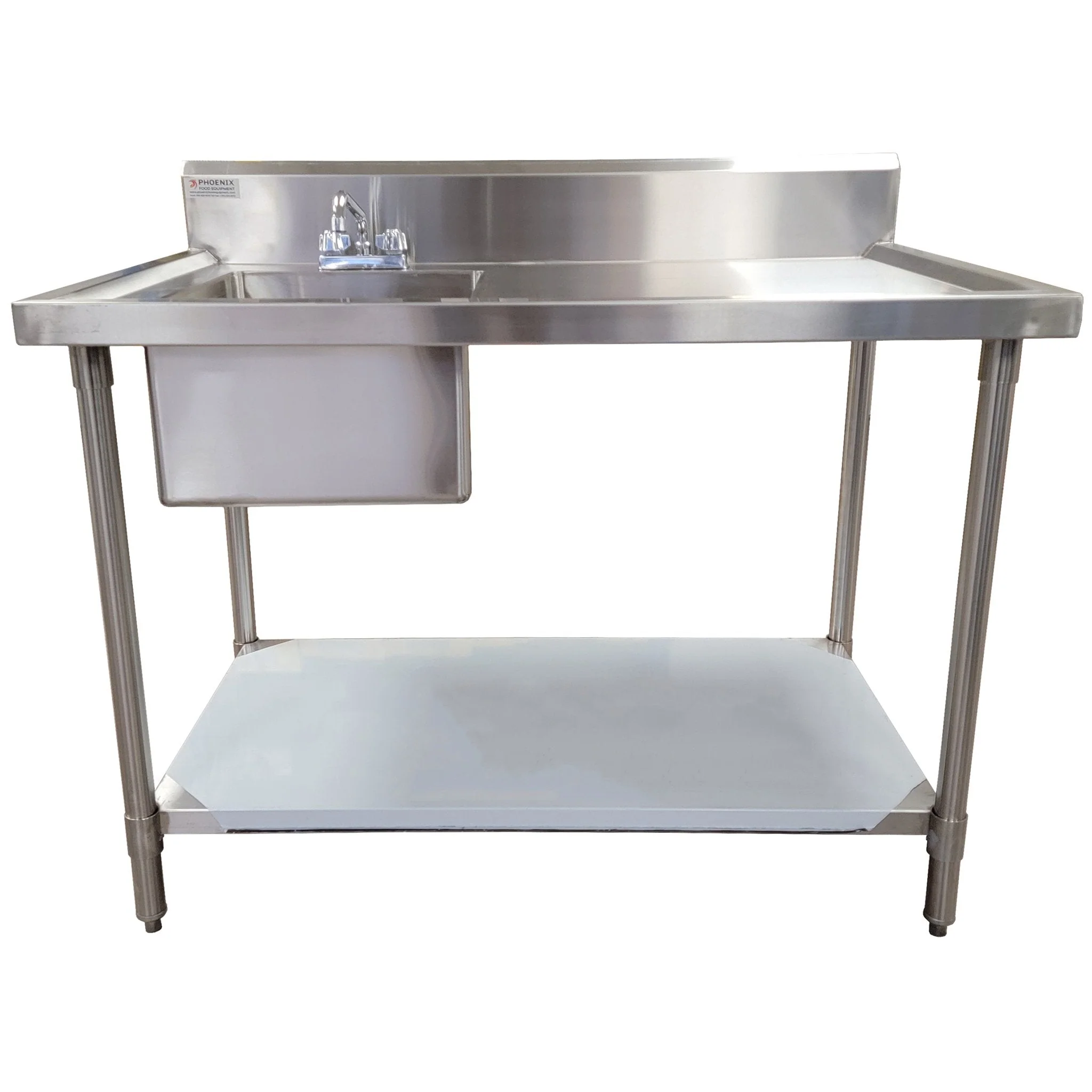 Phoenix Heavy Duty 16 Ga. (1.5mm) Sink Tables - Various Sizes - Image 3
