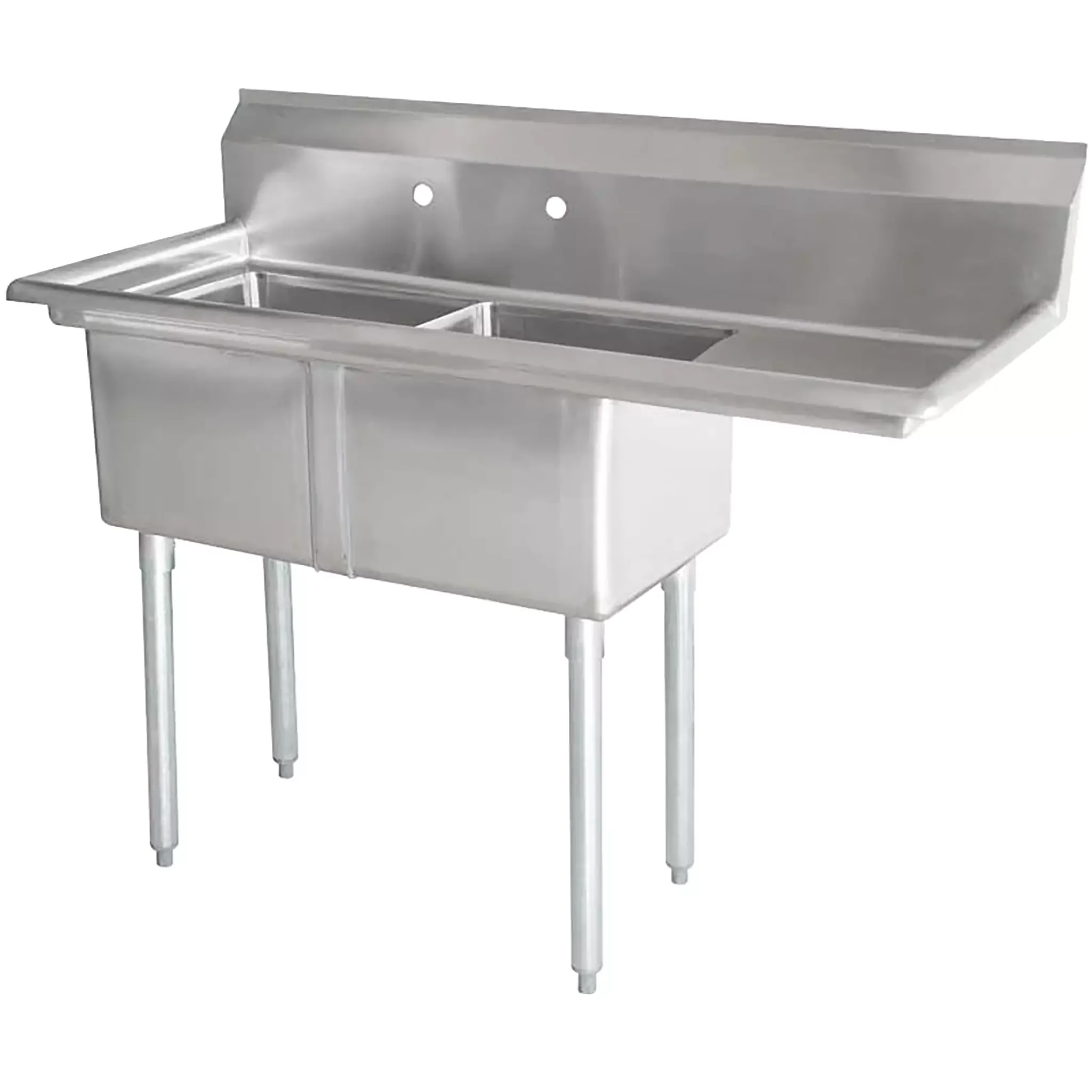 Phoenix Heavy Duty 16 Gauge Stainless Steel Sinks with Drainboard - Various Configurations - Image 5