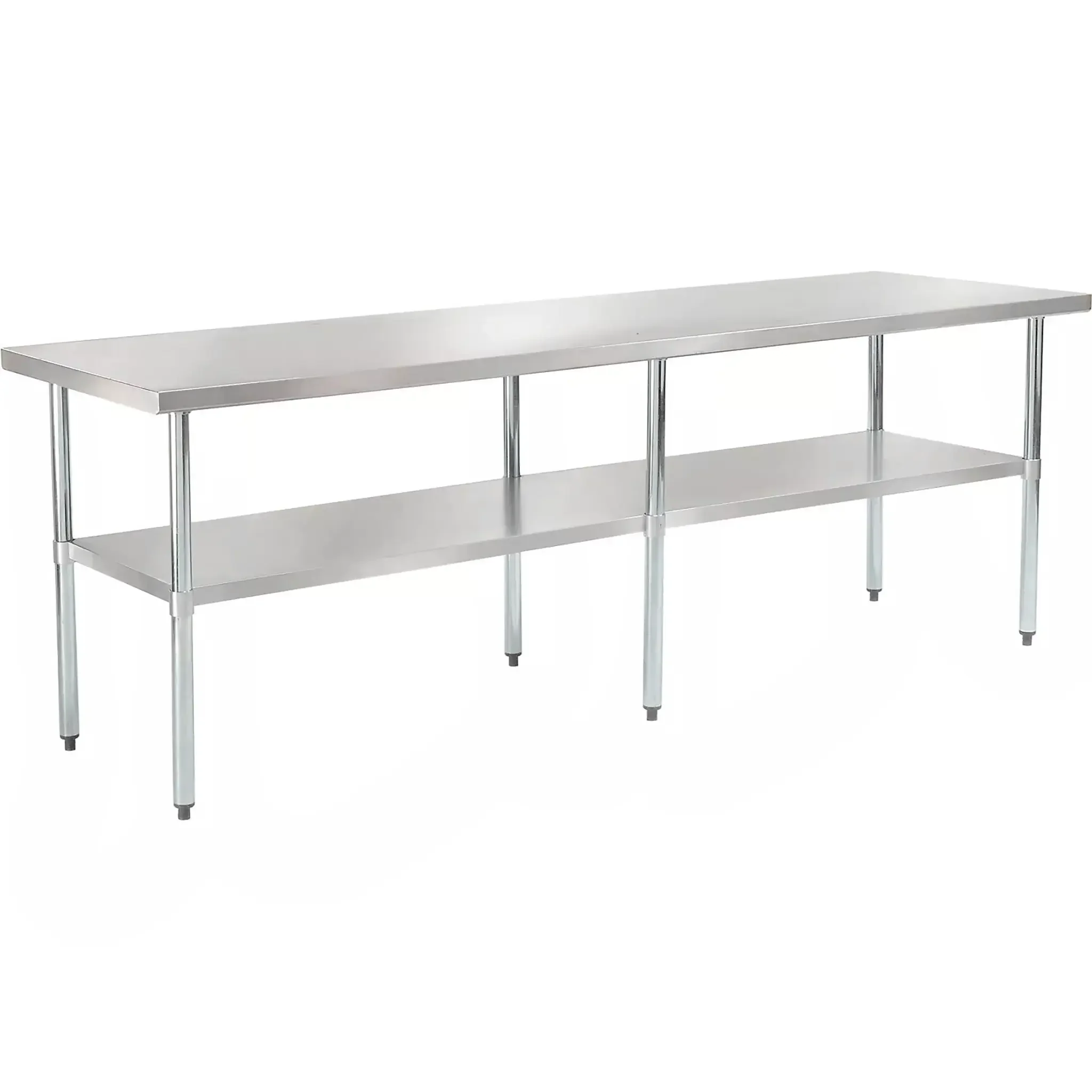 Phoenix PREMIUM 16 Ga. (1.5mm) Heavy Duty 304 Stainless Steel Work Tables - Various Sizes - Image 4