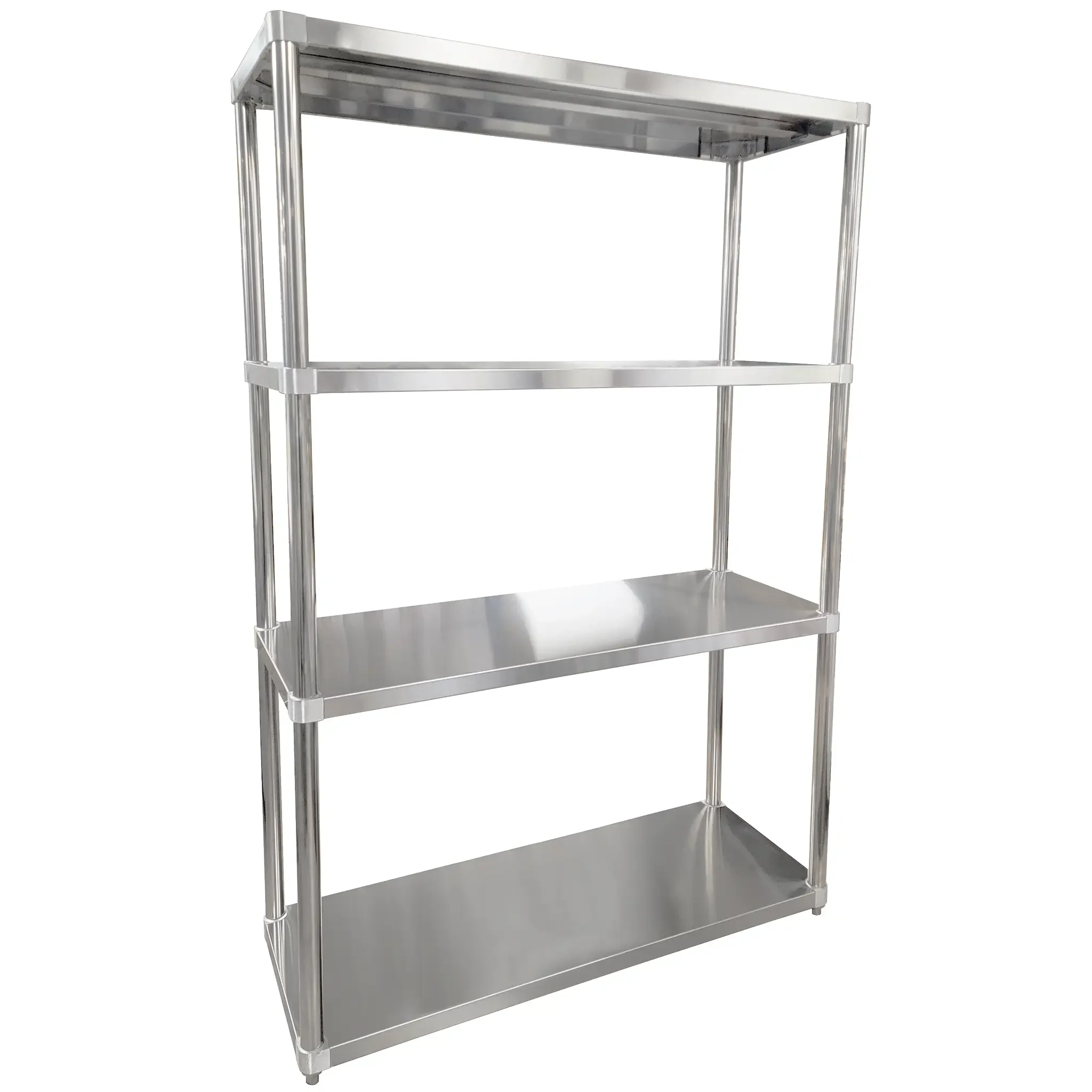 Phoenix Stainless Steel 4 Tier Free Standing Shelf - Various Sizes
