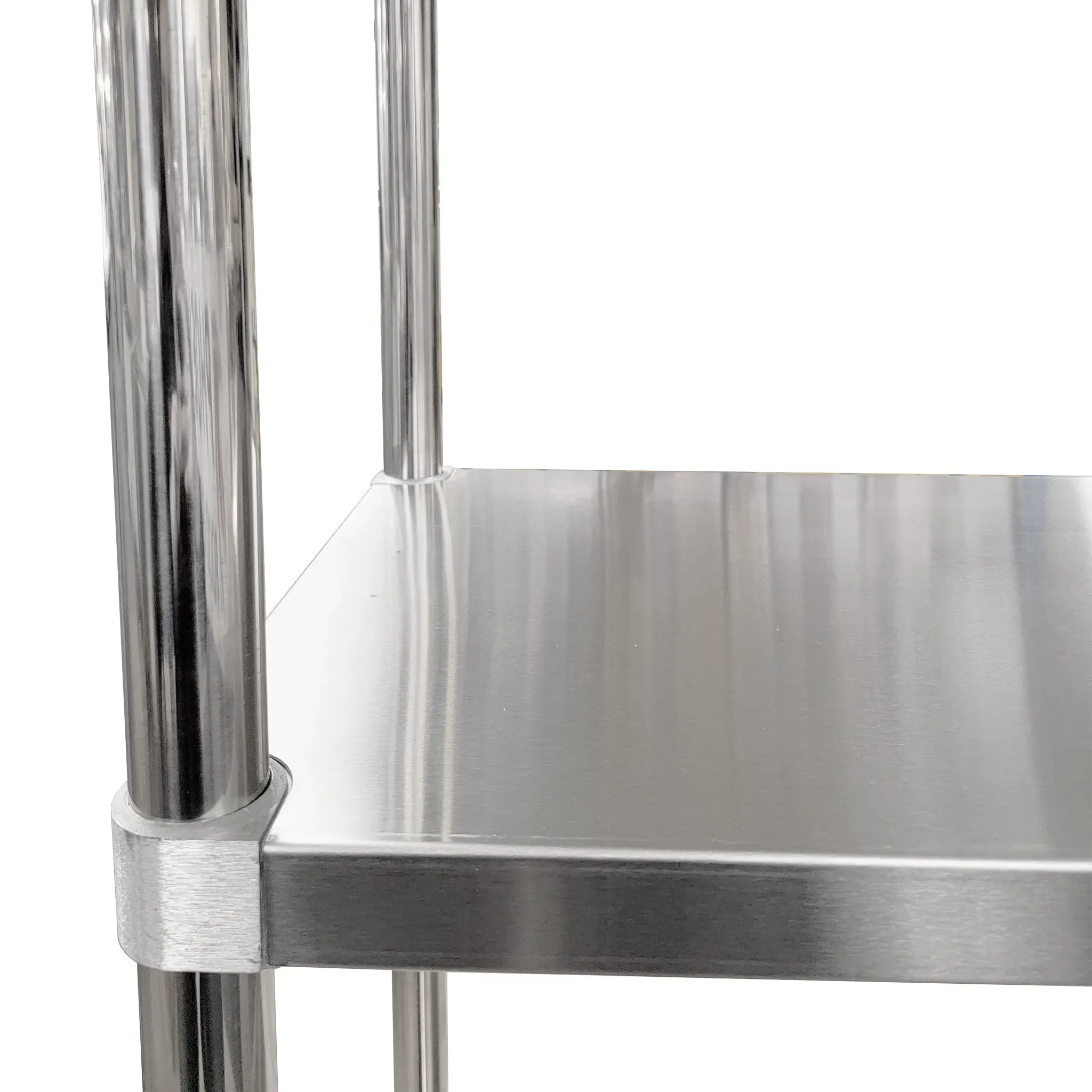 Phoenix Stainless Steel Poles For 4 Tier Shelving (Set of 4)- Various Sizes - Image 3
