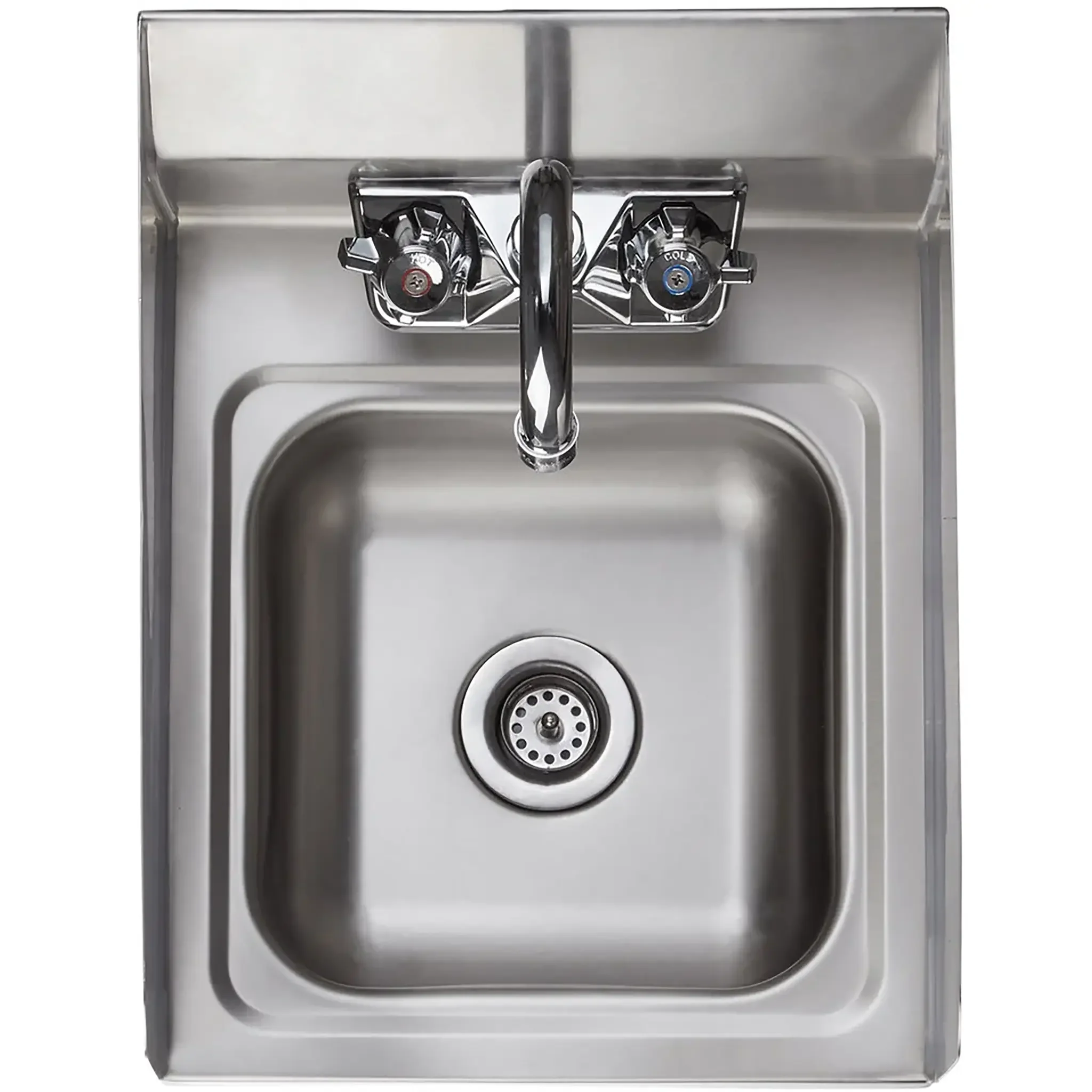 Phoenix WHS14G Small Wall Mounted Hand Sink with Side Splash Guards - Image 2