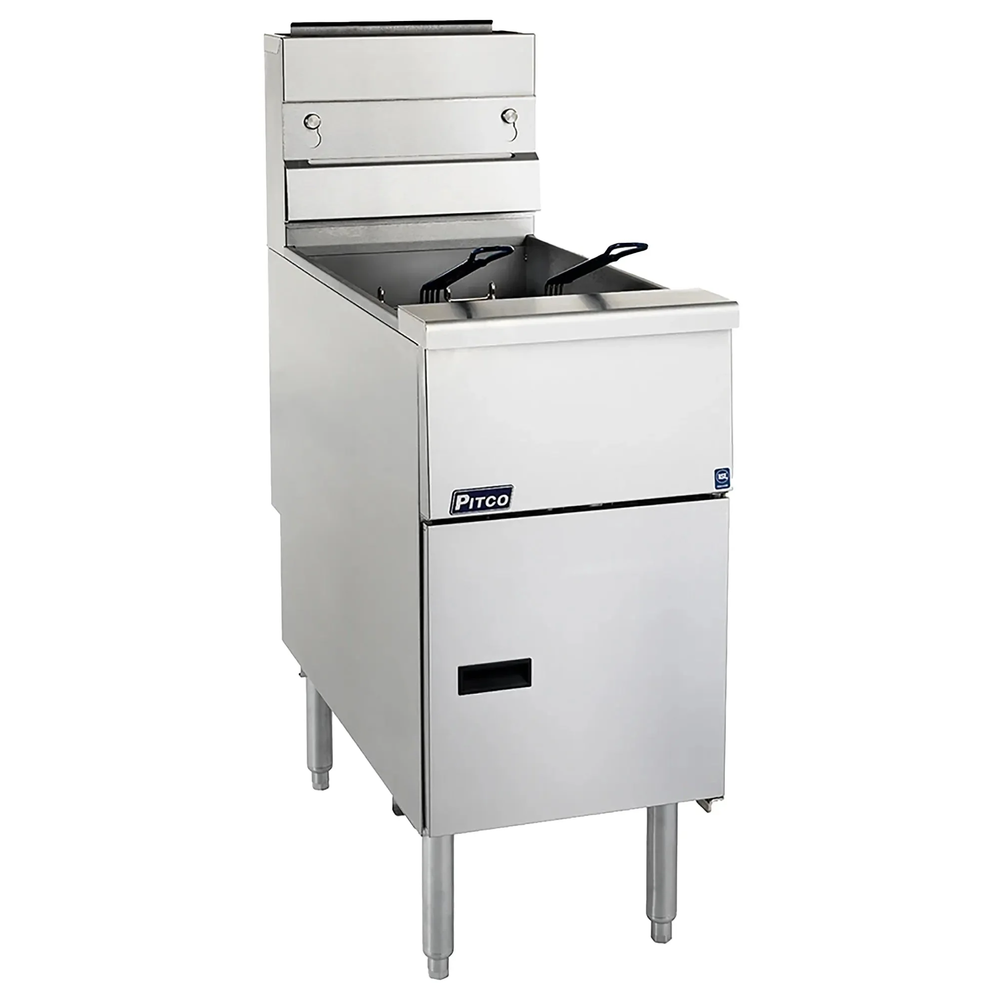 Pitco VF65 Natural Gas/Propane 65LB High Efficiency Fryer