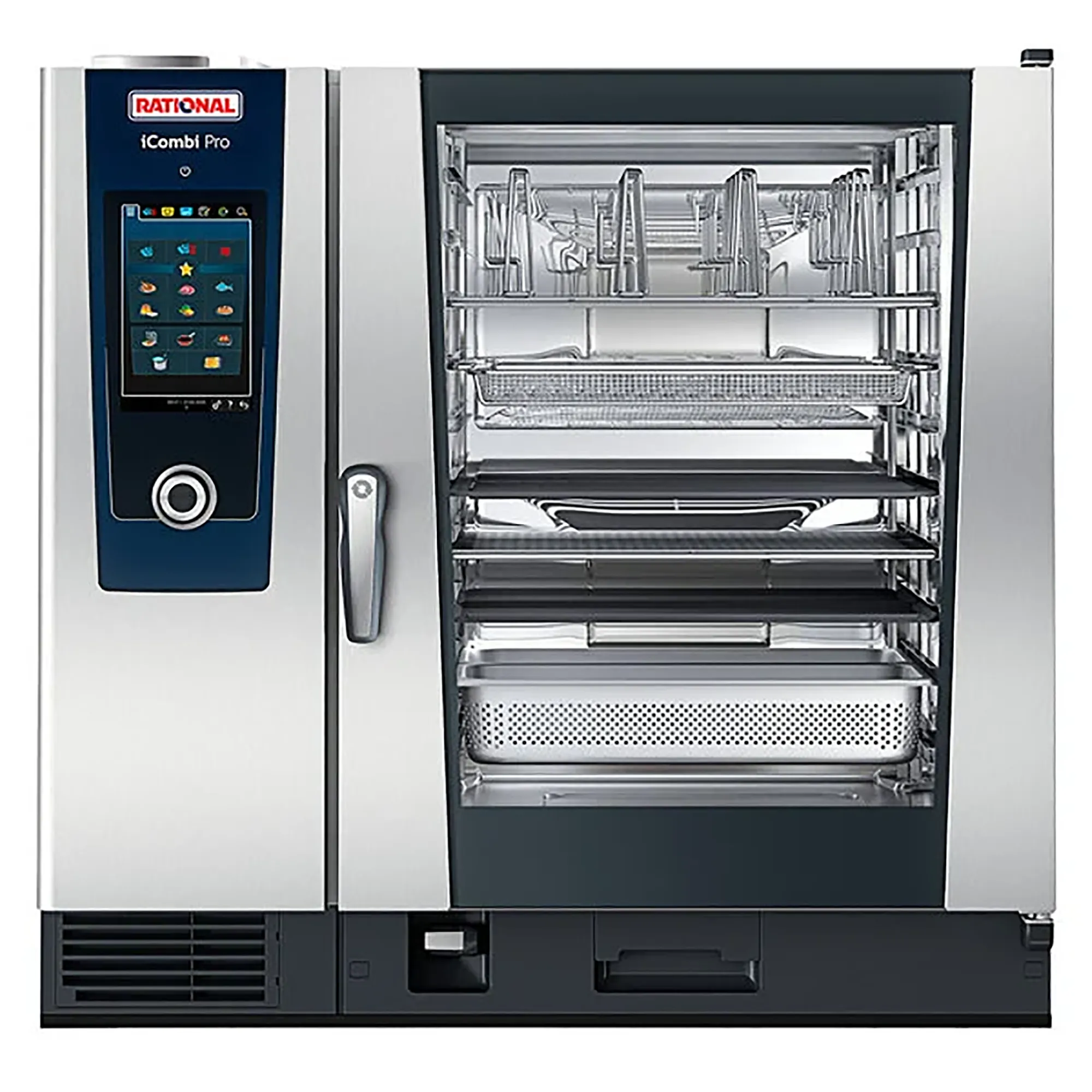Rational iCombi Pro Natural Gas/Propane Combi Oven - Digital Controls, Fits 10 Full Size Sheet Pans
