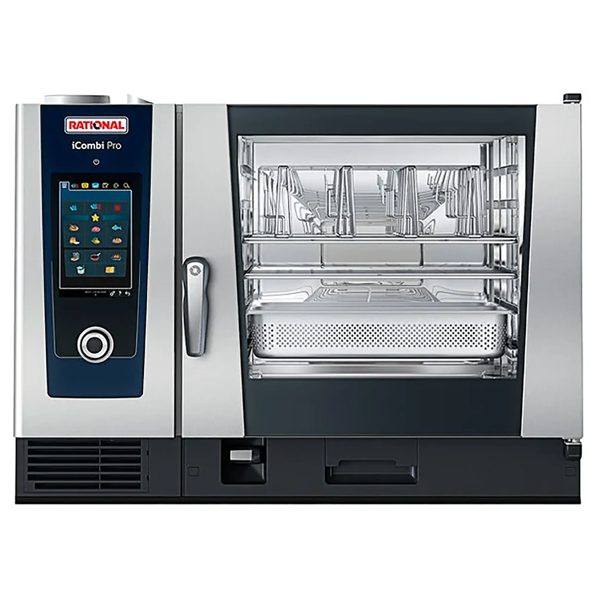 Rational iCombi Pro Natural Gas/Propane Combi Oven - Digital Controls, Fits 6 Full Size Sheet Pans